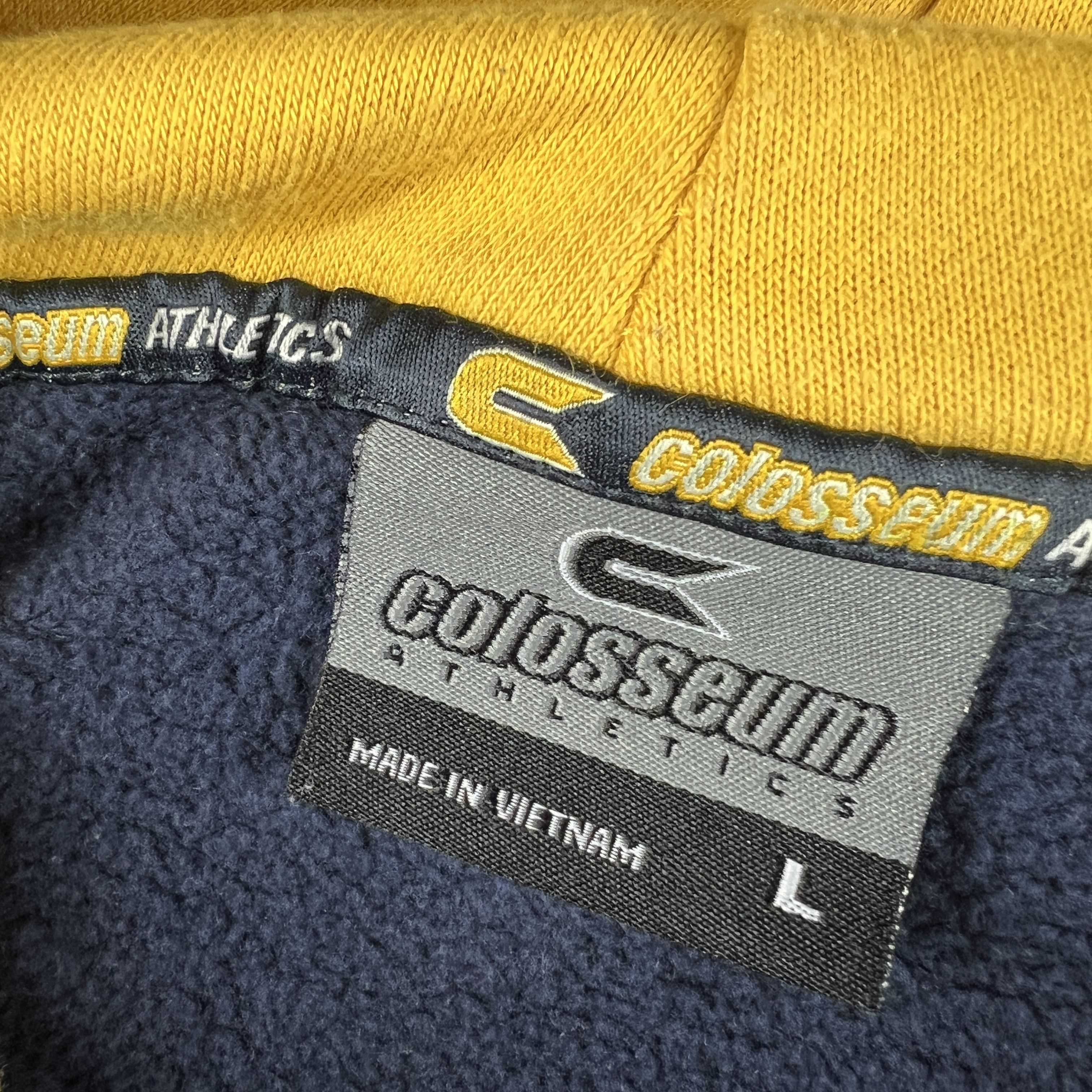 Colosseum Athletics × NCAA West Virginia Mountaineers Sweatshirt Blue Faded Hoodie Size US L / EU 52-54 / 3 - 8 Thumbnail