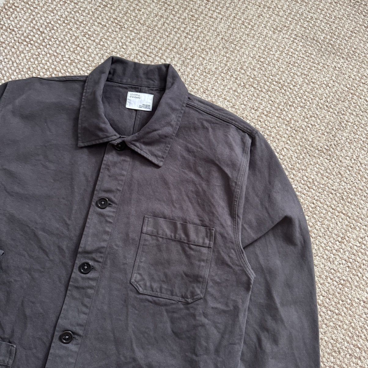 Colorful Standard Colorful Standard Organic Work Pre Washed Lava Gray Jacket Size US M / EU 48-50 / 2 - 8 Thumbnail