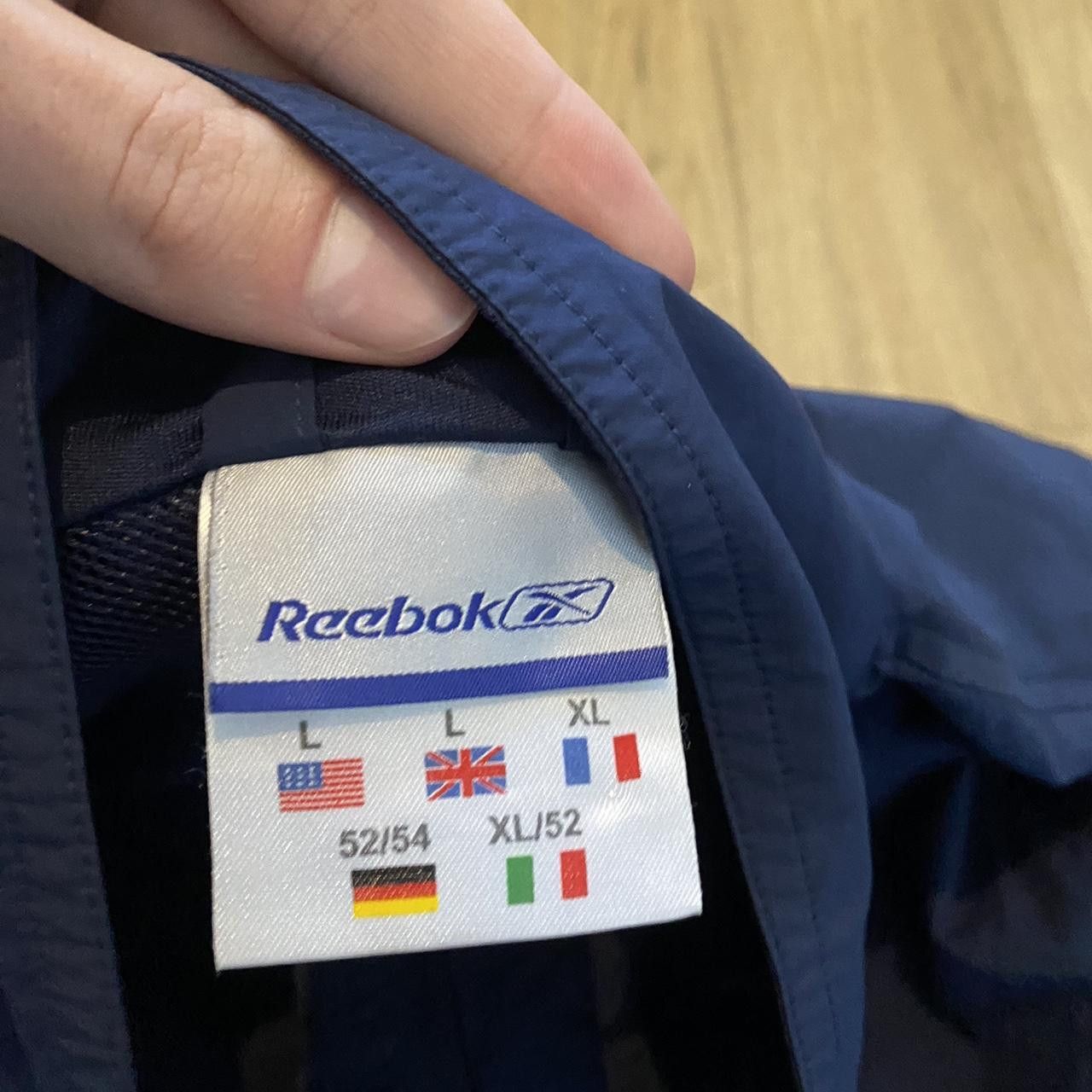 Reebok Navy blue Reebok windbreaker jacket #retro Vintage\ Size US L / EU 52-54 / 3 - 4 Thumbnail