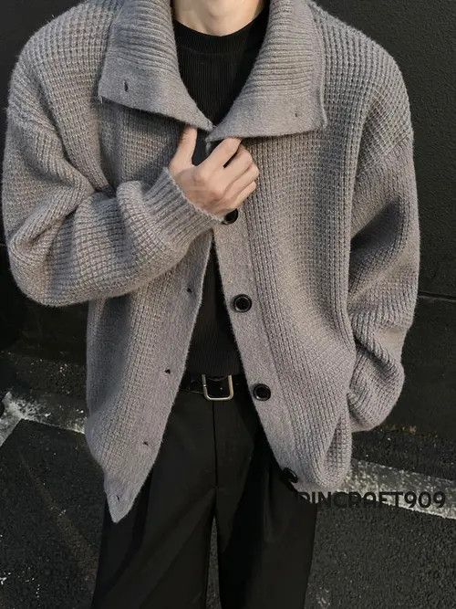 VIBE Turtle Neck Button Cardigan Sweater Size US XL / EU 56 / 4 - 6 Thumbnail