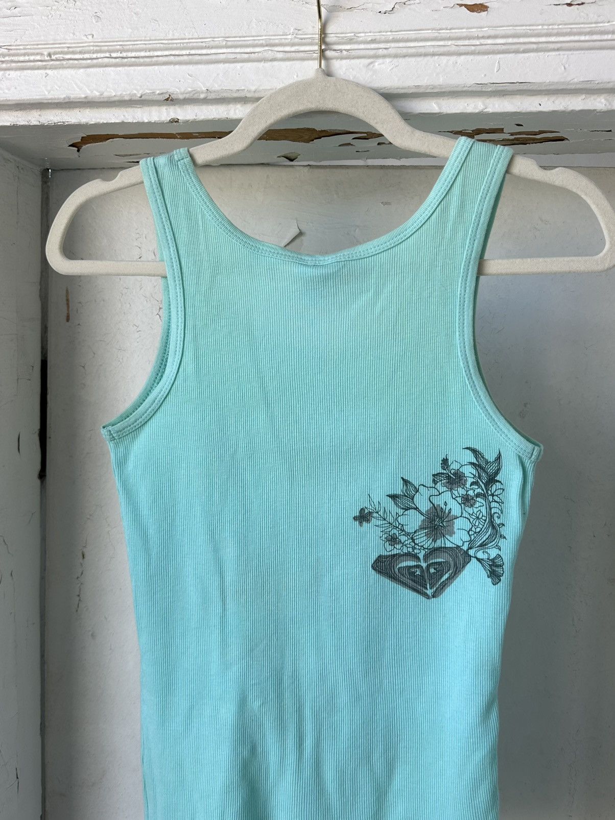 Beauty Beast × If Six Was Nine × Vintage Vintage Roxy Made in USA Printed Tank Top Size M / US 6-8 / IT 42-44 - 8 Thumbnail