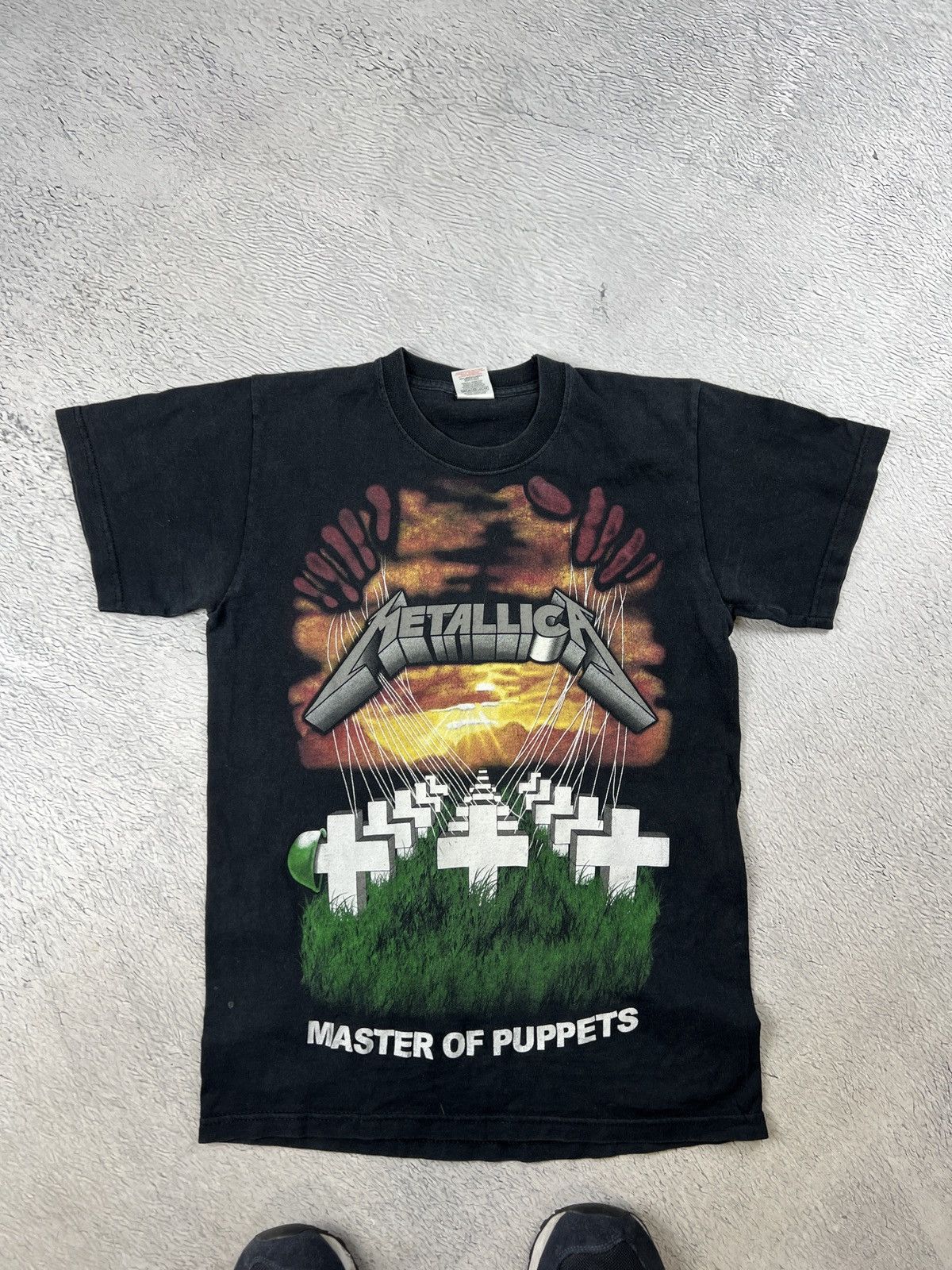 Band Tees × Metallica × Vintage Vintage Metallica Master of Puppets t shirt Size US XS / EU 42 / 0 - 1 Thumbnail