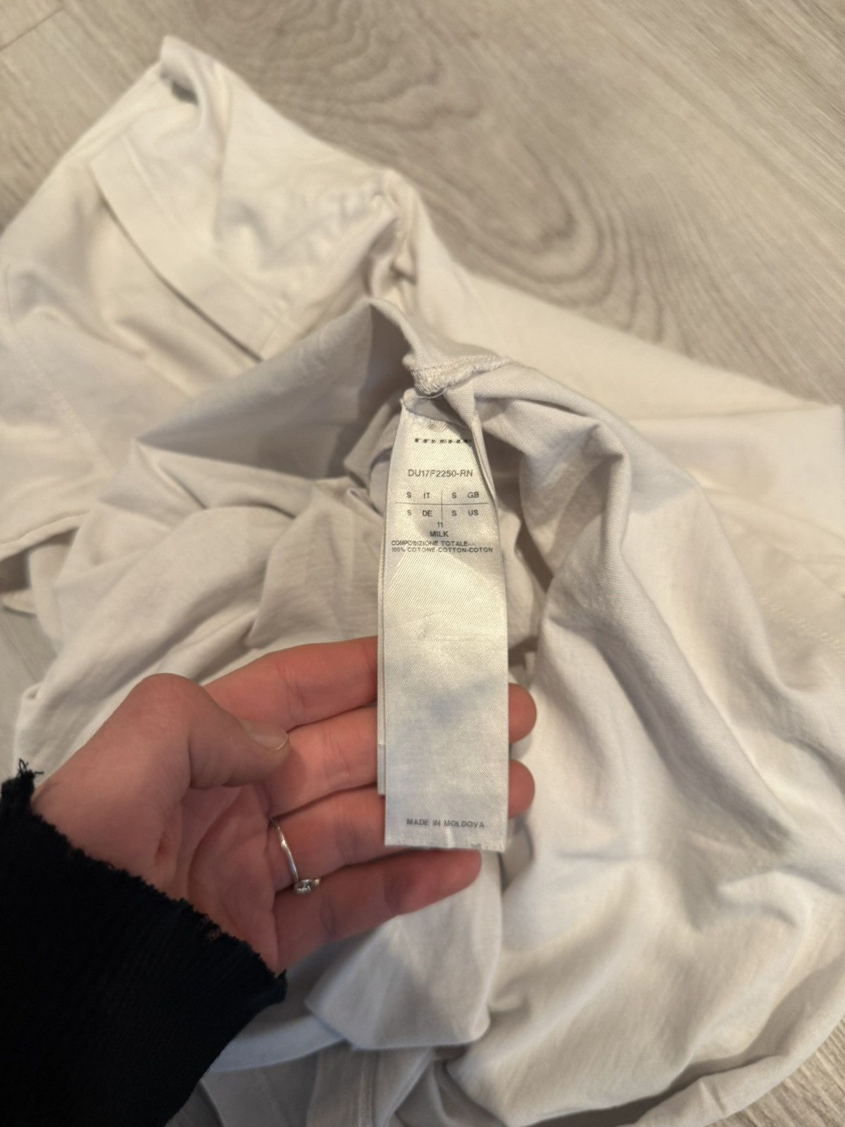 Rick Owens Drkshdw s/s 2017 level tee!! Size US S / EU 44-46 / 1 - 9 Thumbnail