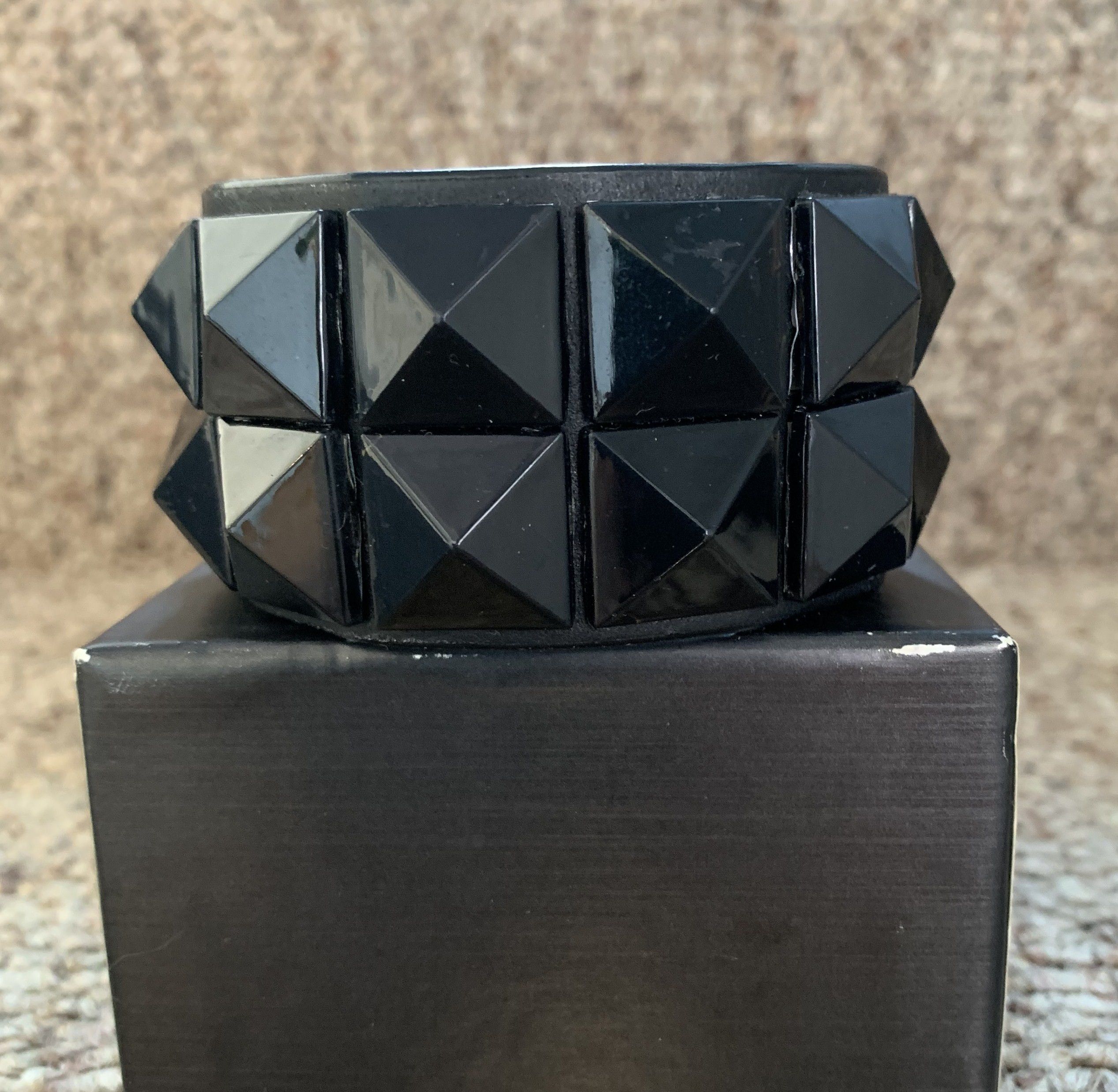 Number (N)ine FW04 Number (N)ine Studded Leather Bracelet Size ONE SIZE - 2 Thumbnail