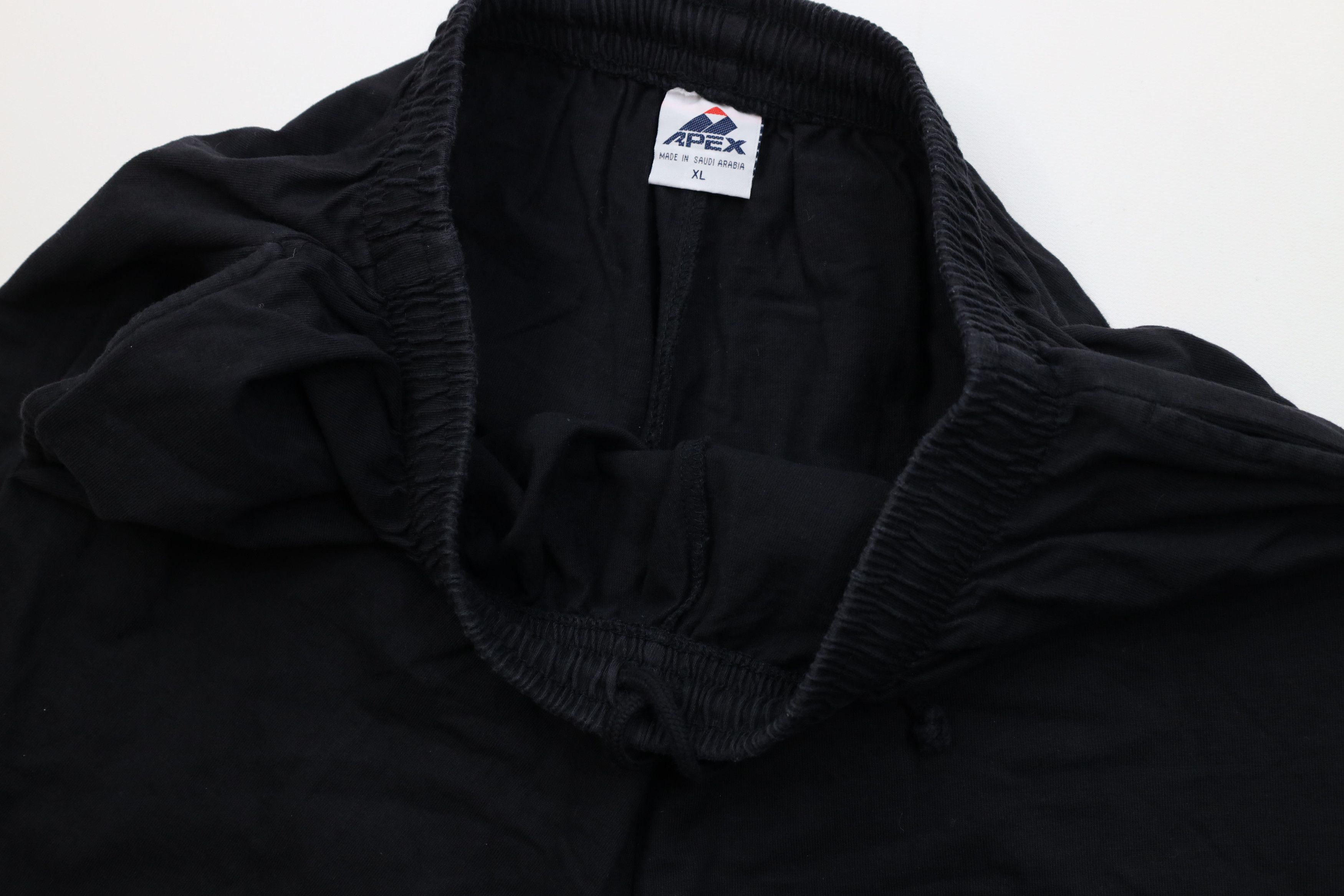 Vintage Vintage 90s Y2K Streetwear Cotton Above Knee Shorts Black Size US 36 / EU 52 - 7 Thumbnail
