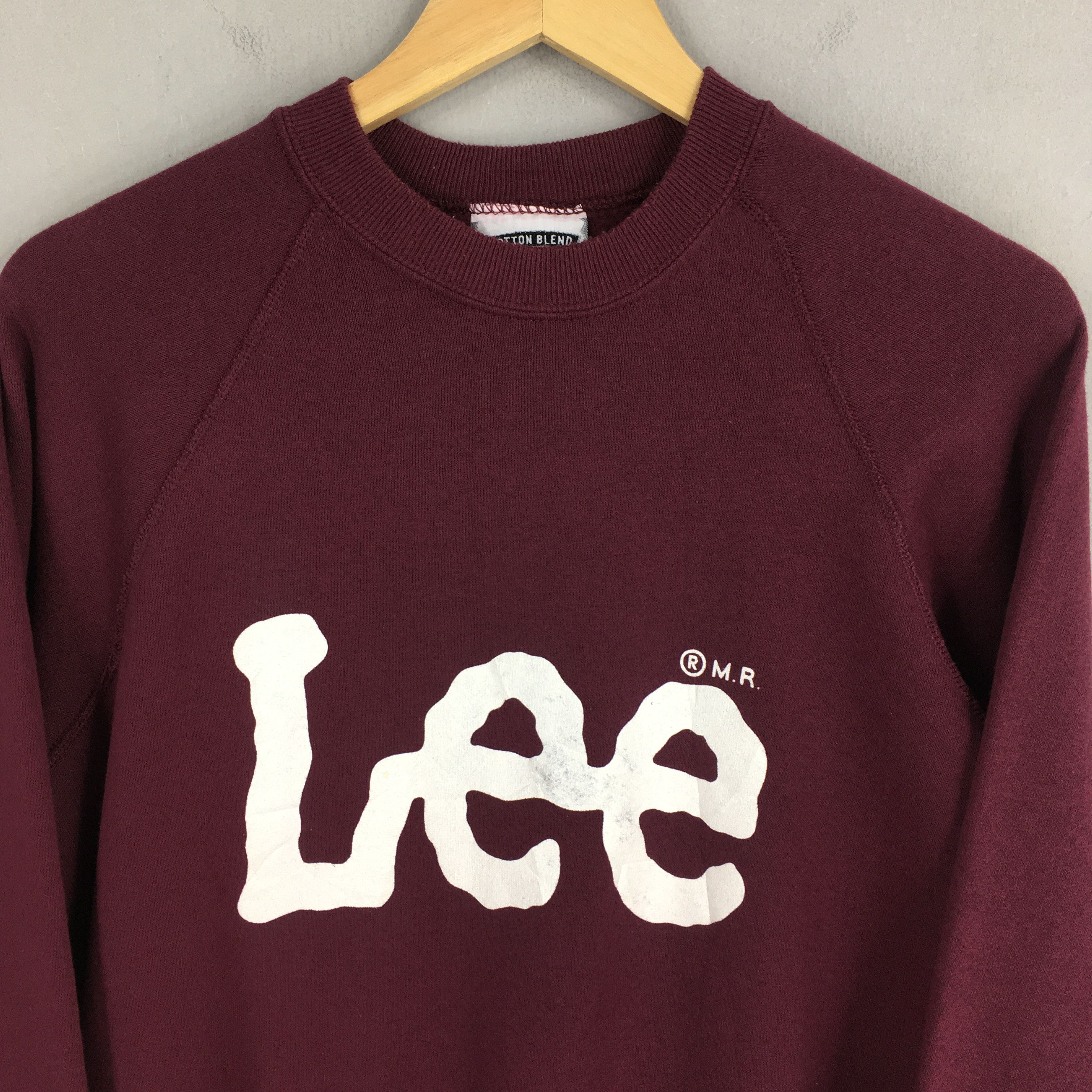 Jean Vintage 90s Lee Jeans Sweatshirt Medium Size US M / EU 48-50 / 2 - 2 Thumbnail