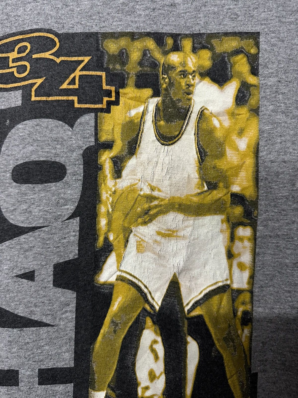 NBA × Reebok × Vintage Vintage 90s Reebok Shaq Nba Tee Size US M / EU 48-50 / 2 - 5 Thumbnail