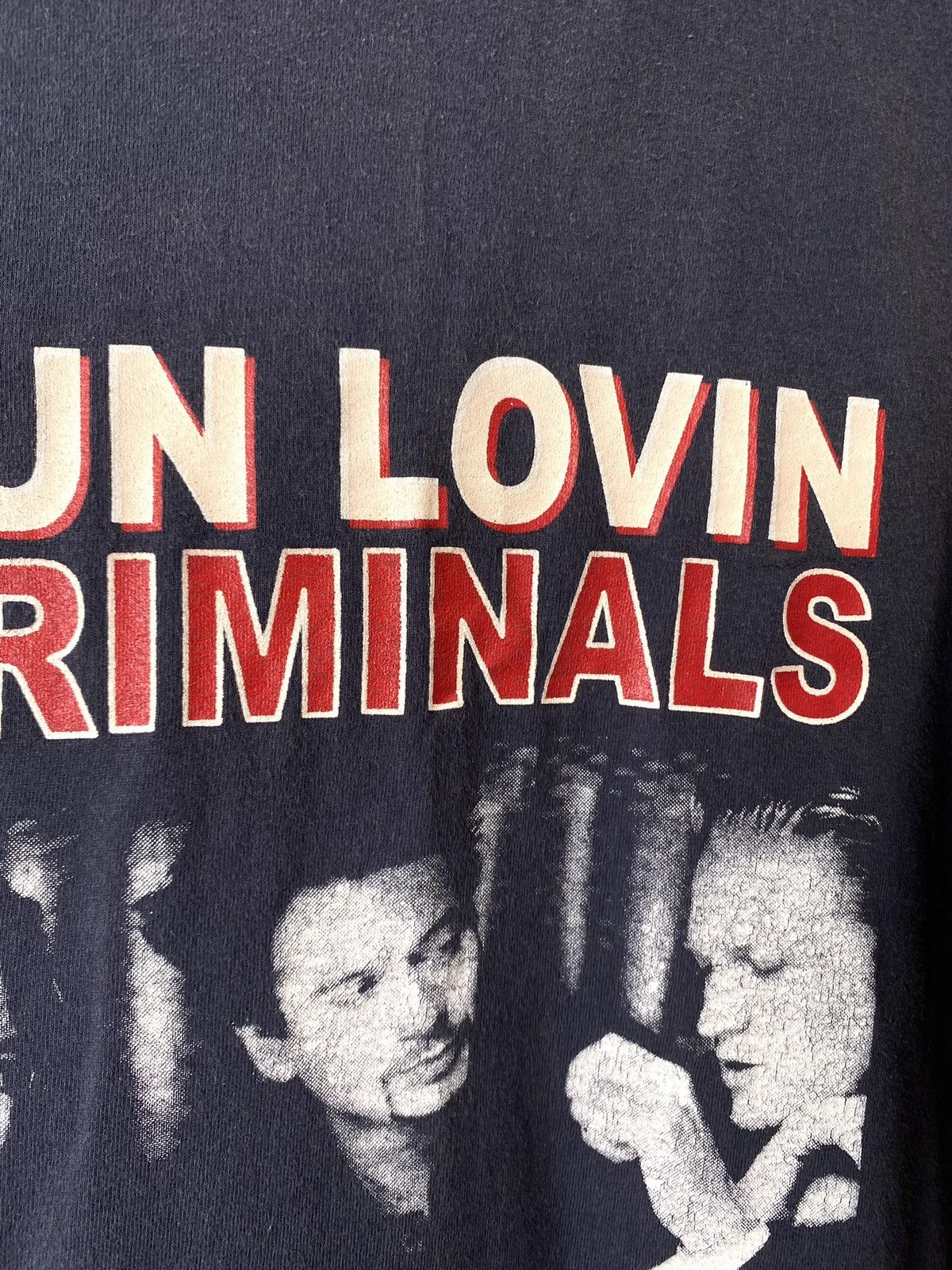 Band Tees Vintage Fun Lovin Criminals 100% Colombian T Shirt Size US M / EU 48-50 / 2 - 5 Thumbnail