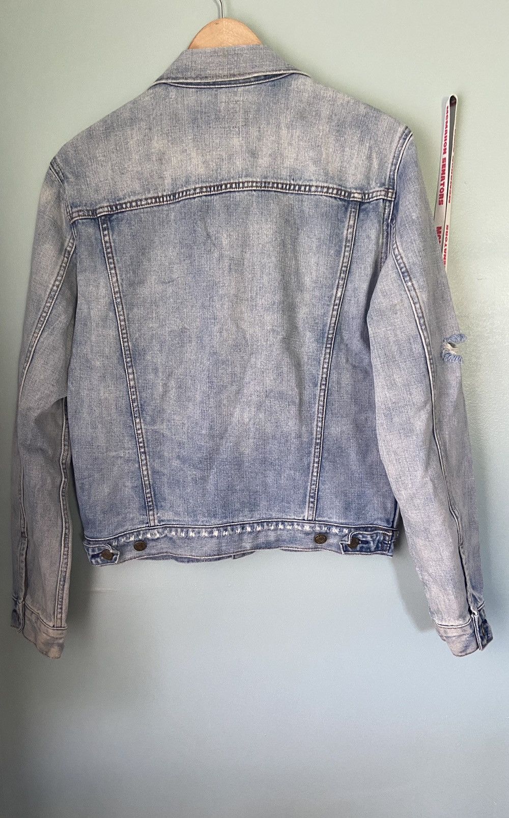 Gap × Vintage Distressed lightblue denim jacket Size US S / EU 44-46 / 1 - 2 Thumbnail
