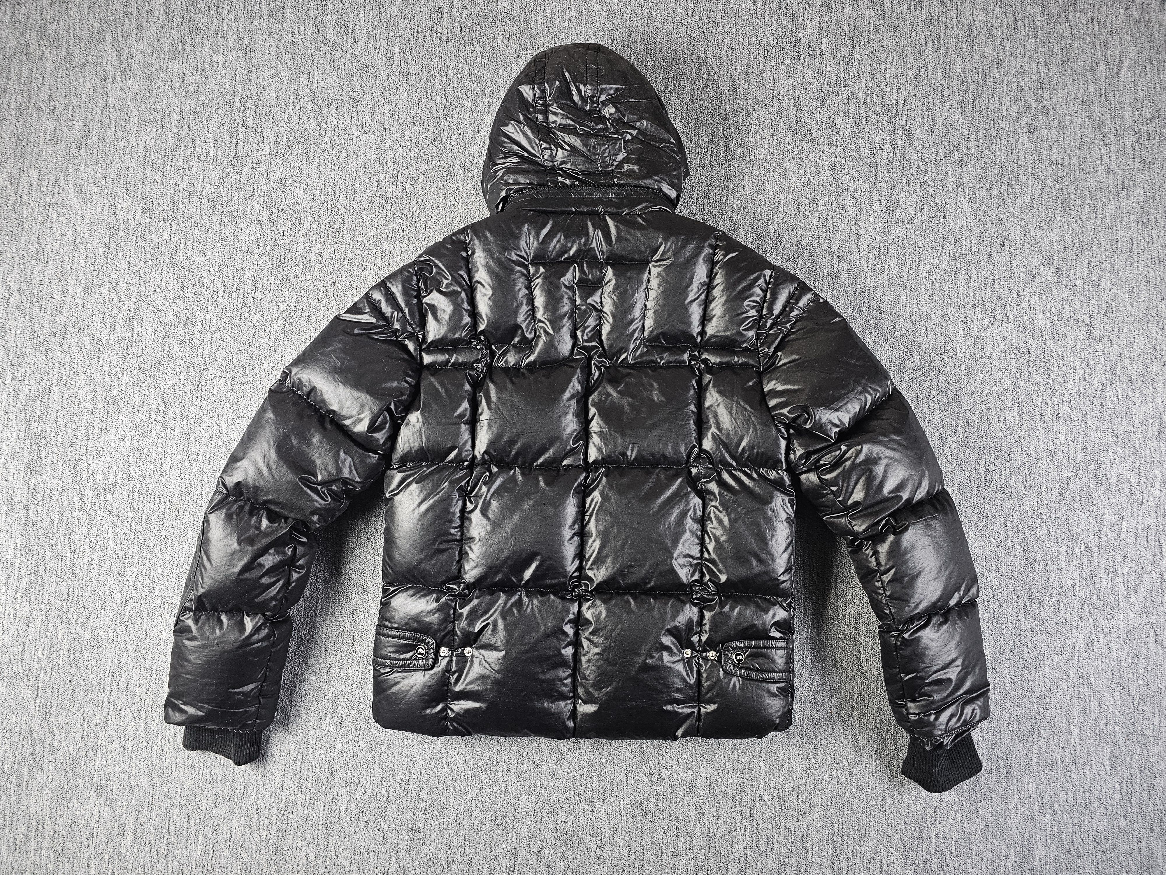 J.Lindeberg J.Lindeberg Down Jacket Men L Black Puffer Nylon Hooded Size US L / EU 52-54 / 3 - 2 Thumbnail