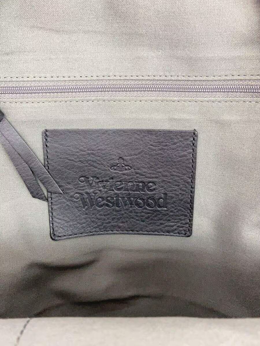Vivienne Westwood Allover Orb Logo Leather Arthur Backpack Size ONE SIZE - 5 Thumbnail