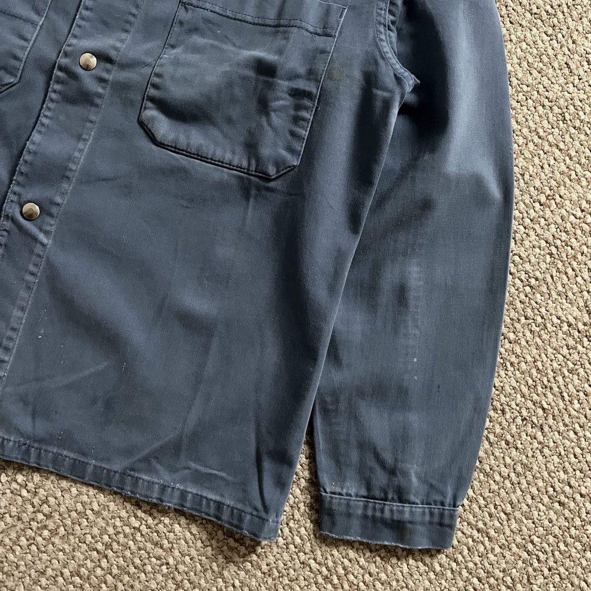 Le Laboureur Lutteurs vintage distressed works overshirt french jacket Size US M / EU 48-50 / 2 - 7 Thumbnail