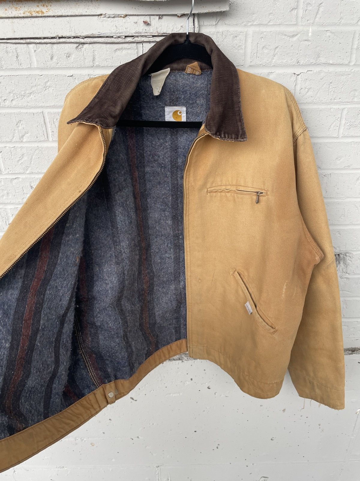 Carhartt 70s Carhartt Detroit jacket Size US XL / EU 56 / 4 - 4 Thumbnail