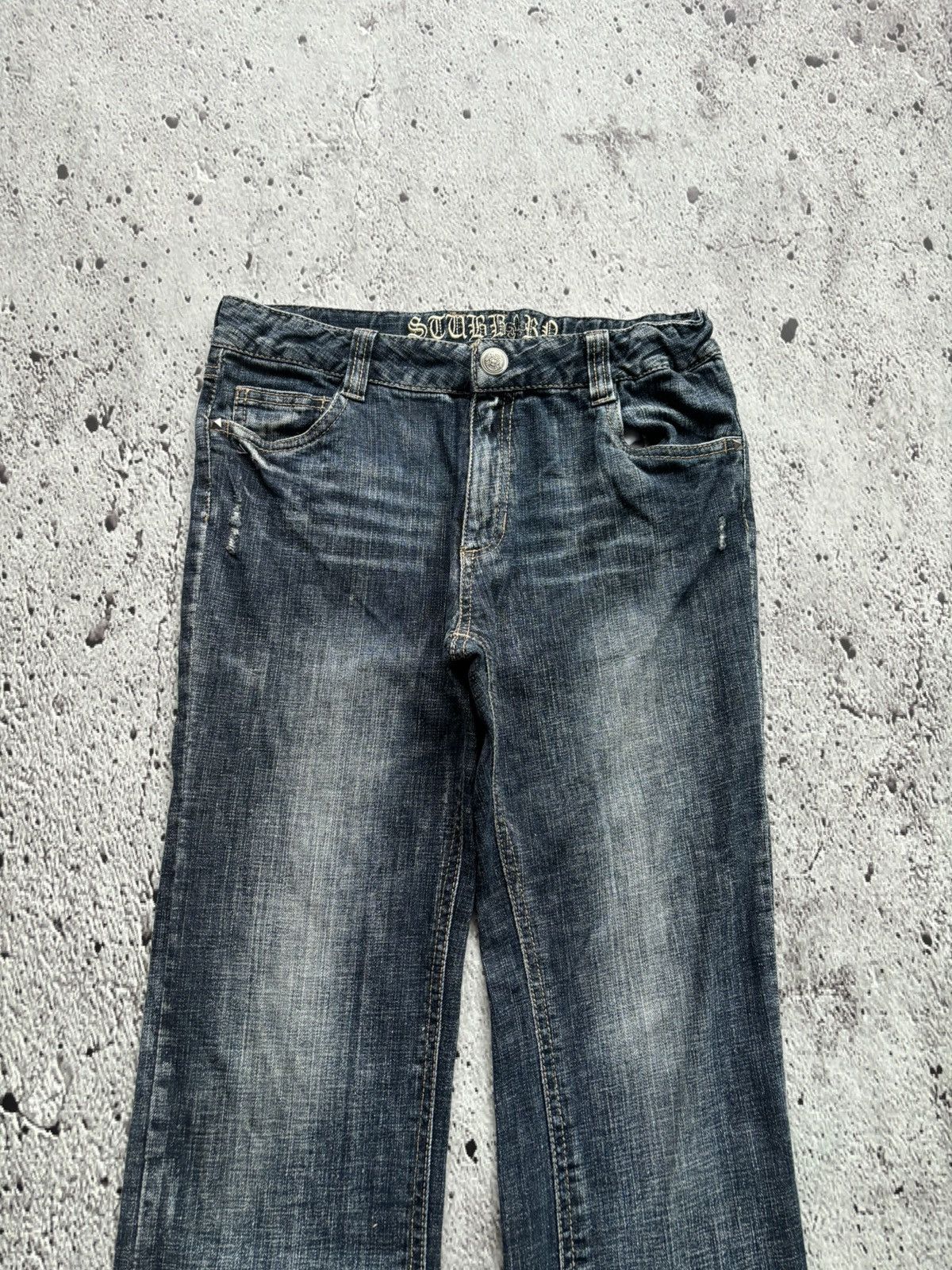 Hysteric Glamour Y2k wings Ifsixwasnine Punk style Denim jeans Size US 28 / EU 44 - 3 Thumbnail