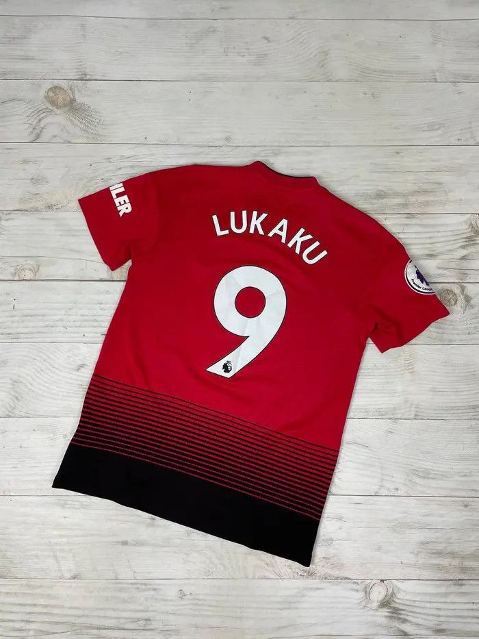 Adidas Adidas Manchester United 2018 2019 Lukaku #9 Home Jersey Size US S / EU 44-46 / 1 - 15 Thumbnail