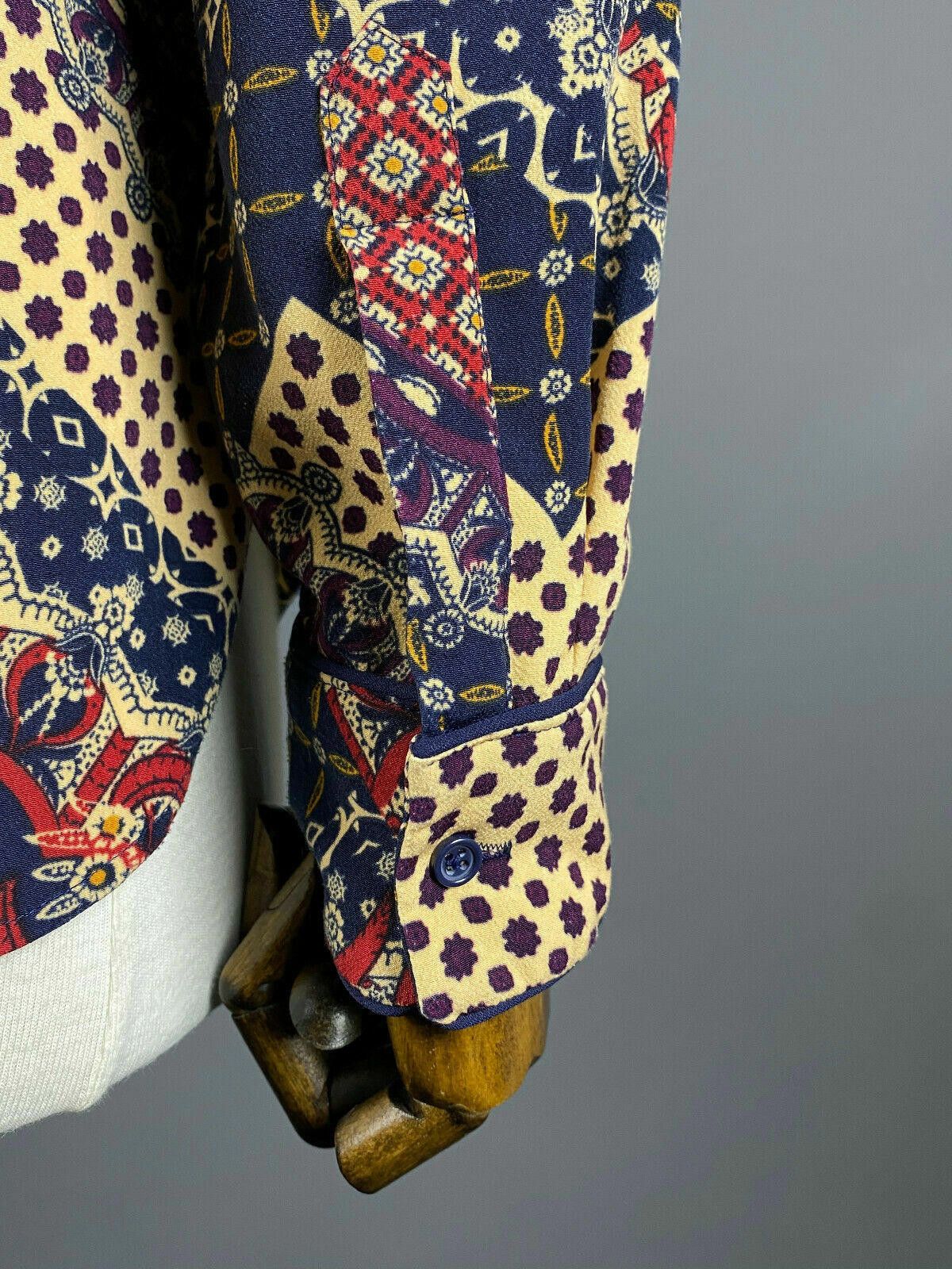 Kokaine Kookai Multicoloured Geometric Polyester Shirt Size 40 Size M / US 6-8 / IT 42-44 - 8 Thumbnail