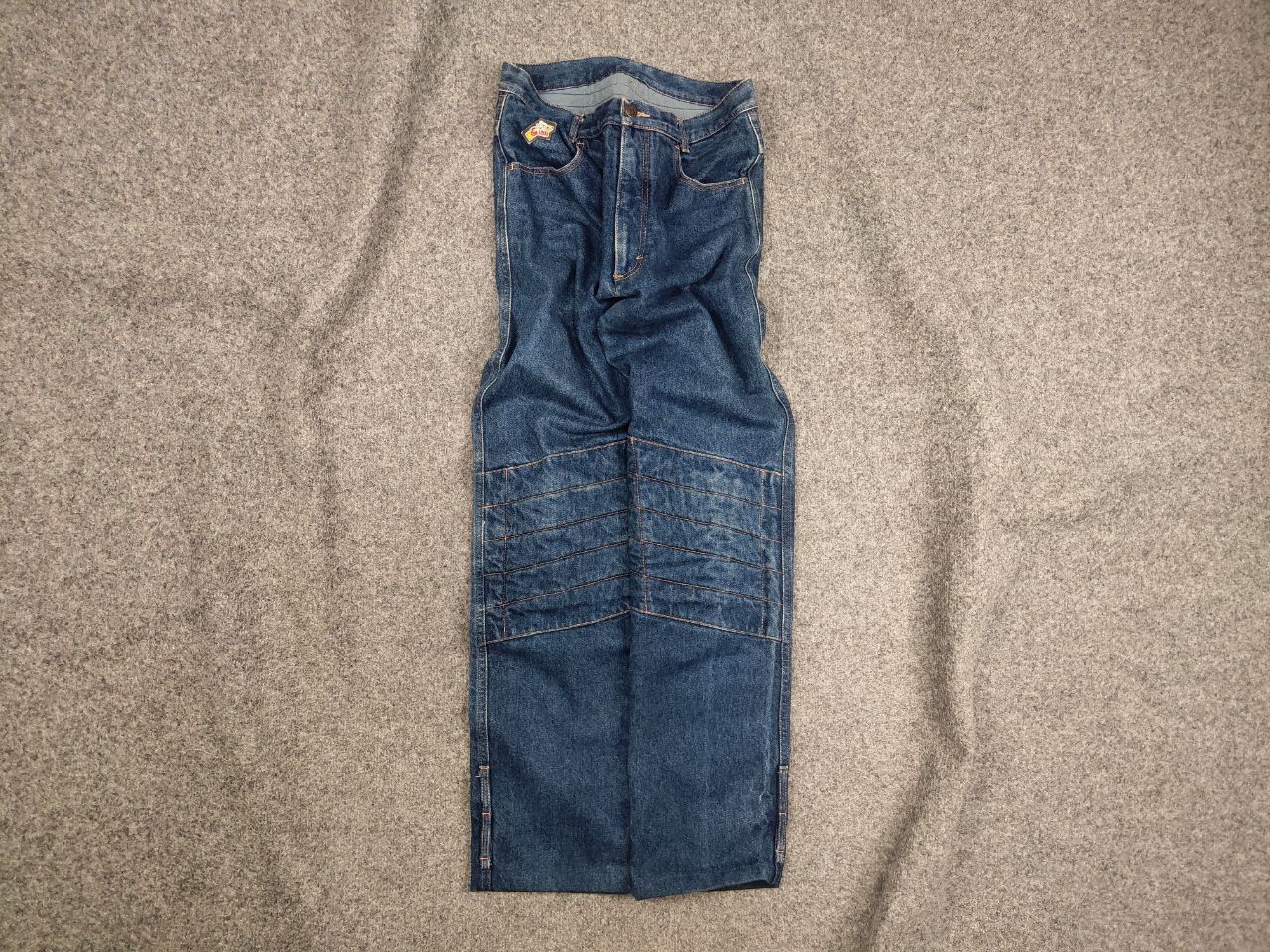 If Six Was Nine Rare Kanye West Akira VTG Giali motorcycle Denim Jeans Y2K Size US 32 / EU 48 - 1 Thumbnail