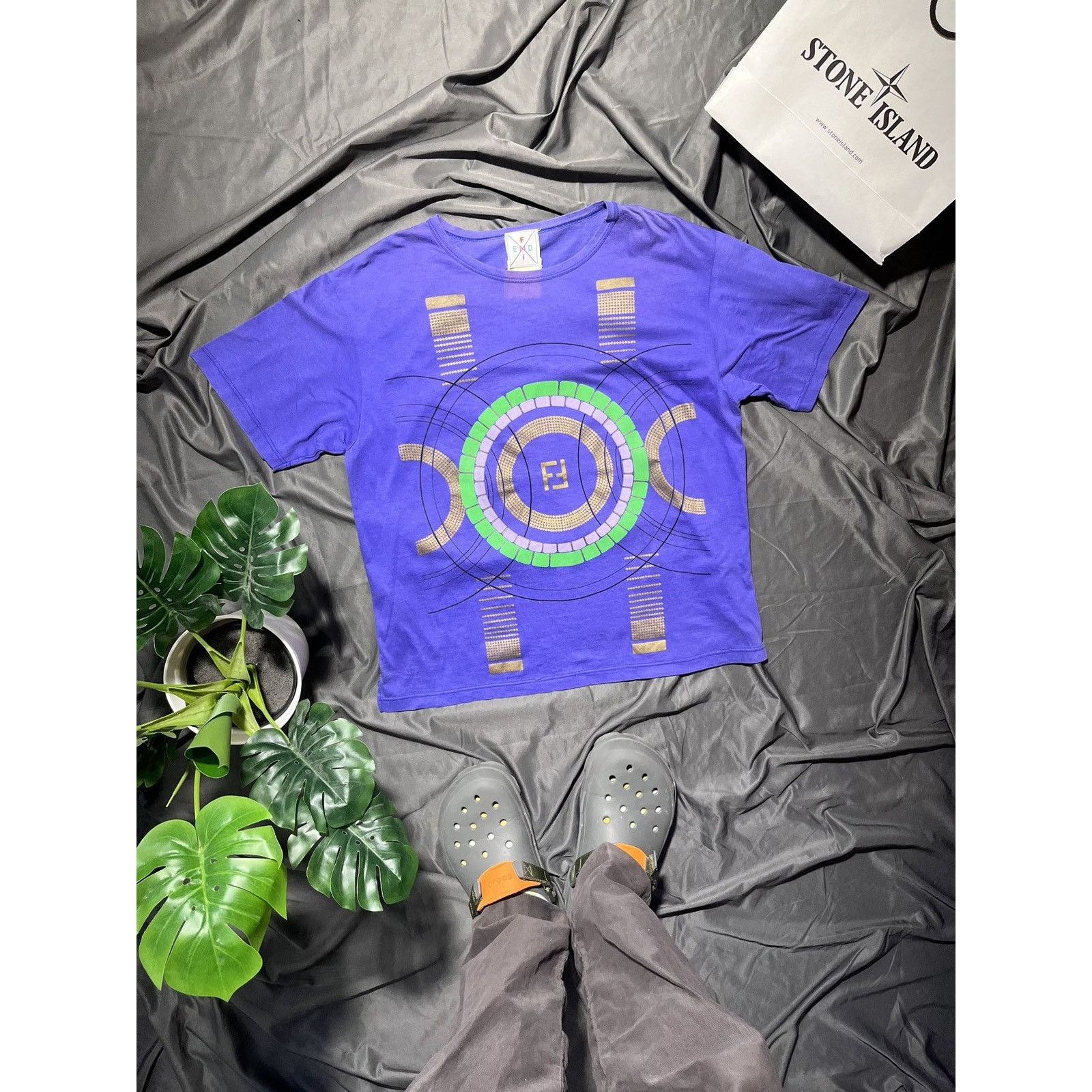 Fendi × Versace VERSACE x FENDI Fendace Swarovski Mnonogram