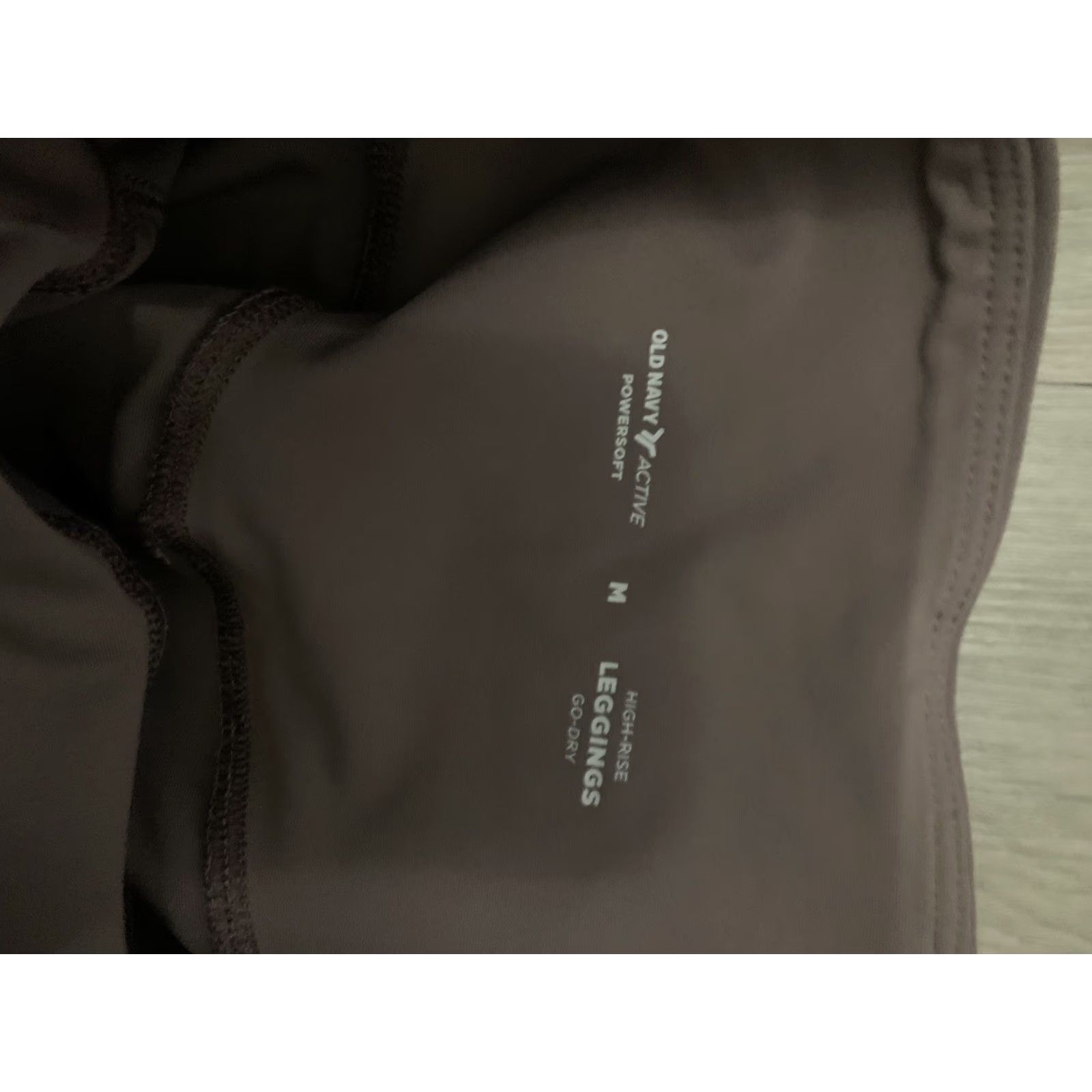 Old Navy Old Navy Active Women's Violet High-Rise Jogger Leggings - Medium, PowerSoft, With Pockets, Pull On, Machine Washable, Activewear, Leggings, Active Size 32" / US 10 / IT 46 - 2 Thumbnail