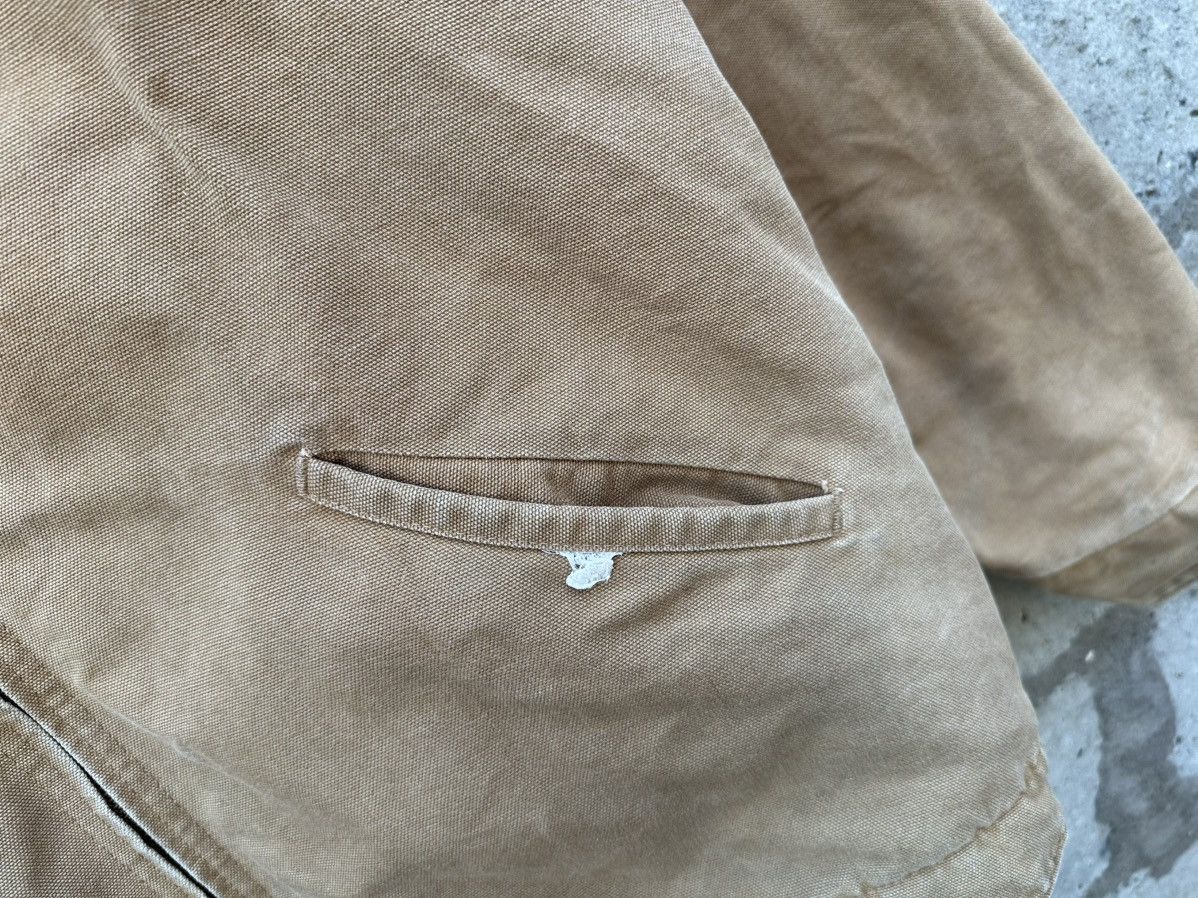 Carhartt × Vintage 1980's Vintage Carhartt Detroit Jacket 6QLJT 46 Tall Size US L / EU 52-54 / 3 - 4 Thumbnail