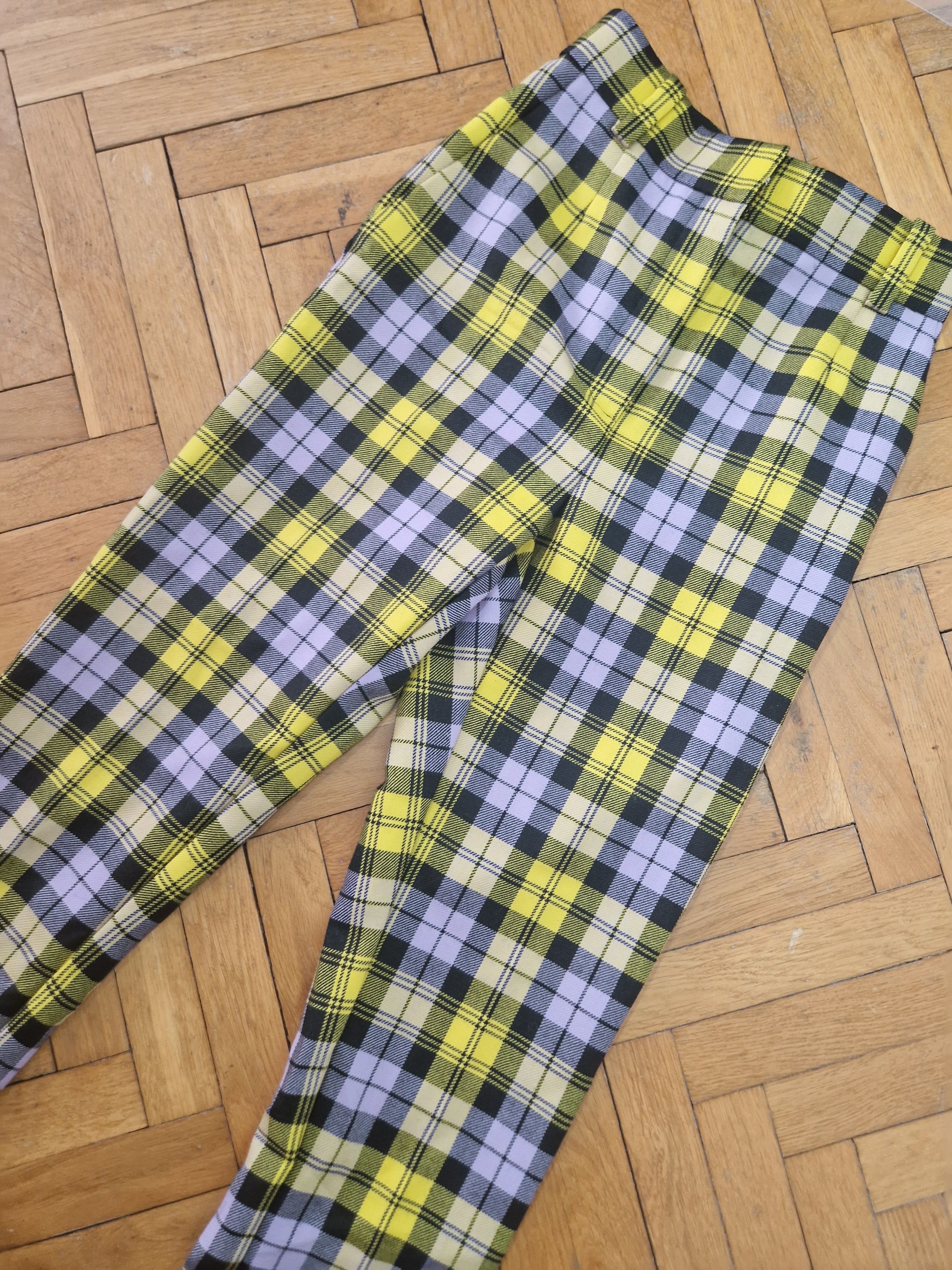 Versace Versace tartan pants Size 28" / US 6 / IT 42 - 2 Thumbnail