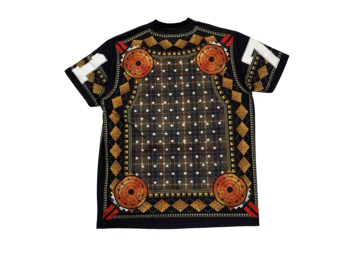 Givenchy Givenchy Checkerboard Star Bullseye Short Sleeve J31 Size US M / EU 48-50 / 2 - 2 Thumbnail