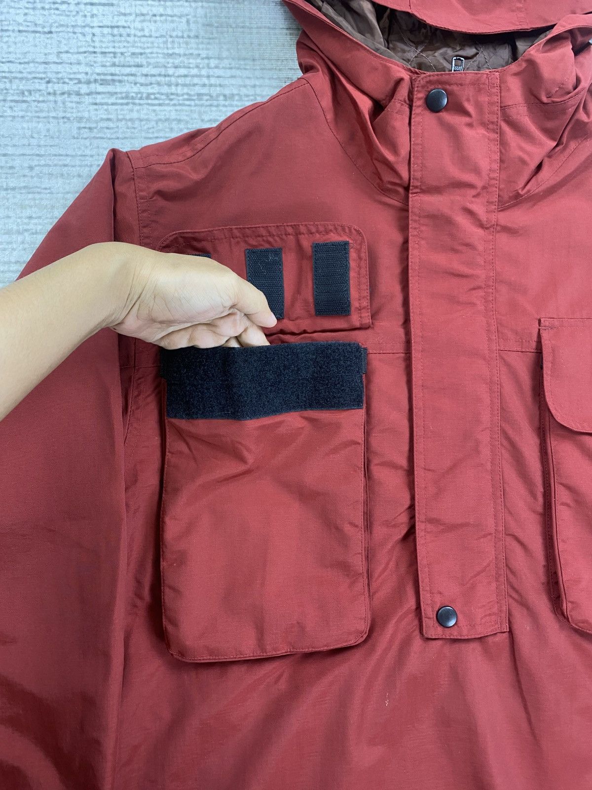 Japanese Brand 🔥Corisco Breasted Pocket Halfzip Pullover Anorak Jacket Size US M / EU 48-50 / 2 - 7 Thumbnail