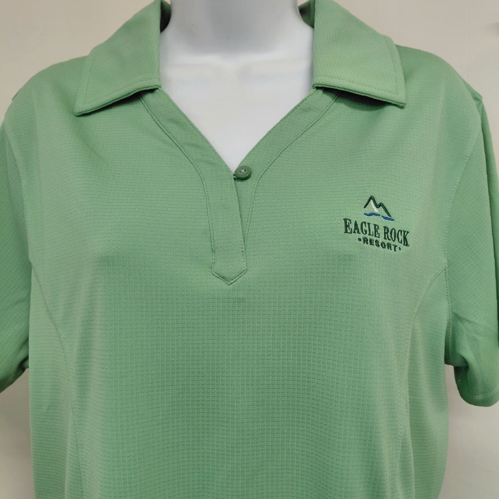 Croft & Barrow Croft & Barrow Polo Shirt Womens XL Mint Green Short Sleeve Casual Classic Golf Size XL / US 12-14 / IT 48-50 - 4 Thumbnail