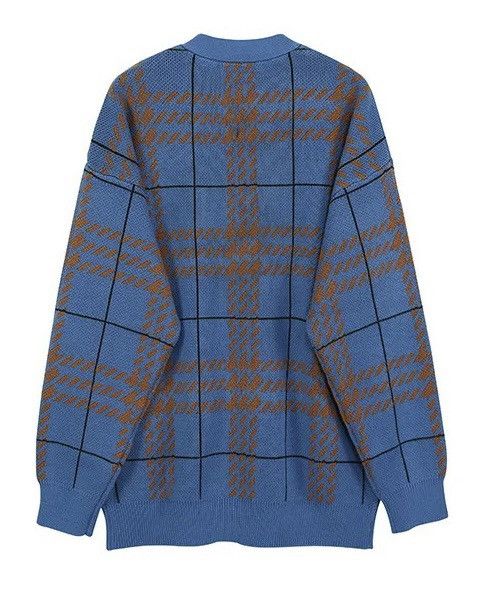 Japanese Brand Stylish Leisure Knitted Printed Buttons Cardigan Size US M / EU 48-50 / 2 - 4 Thumbnail