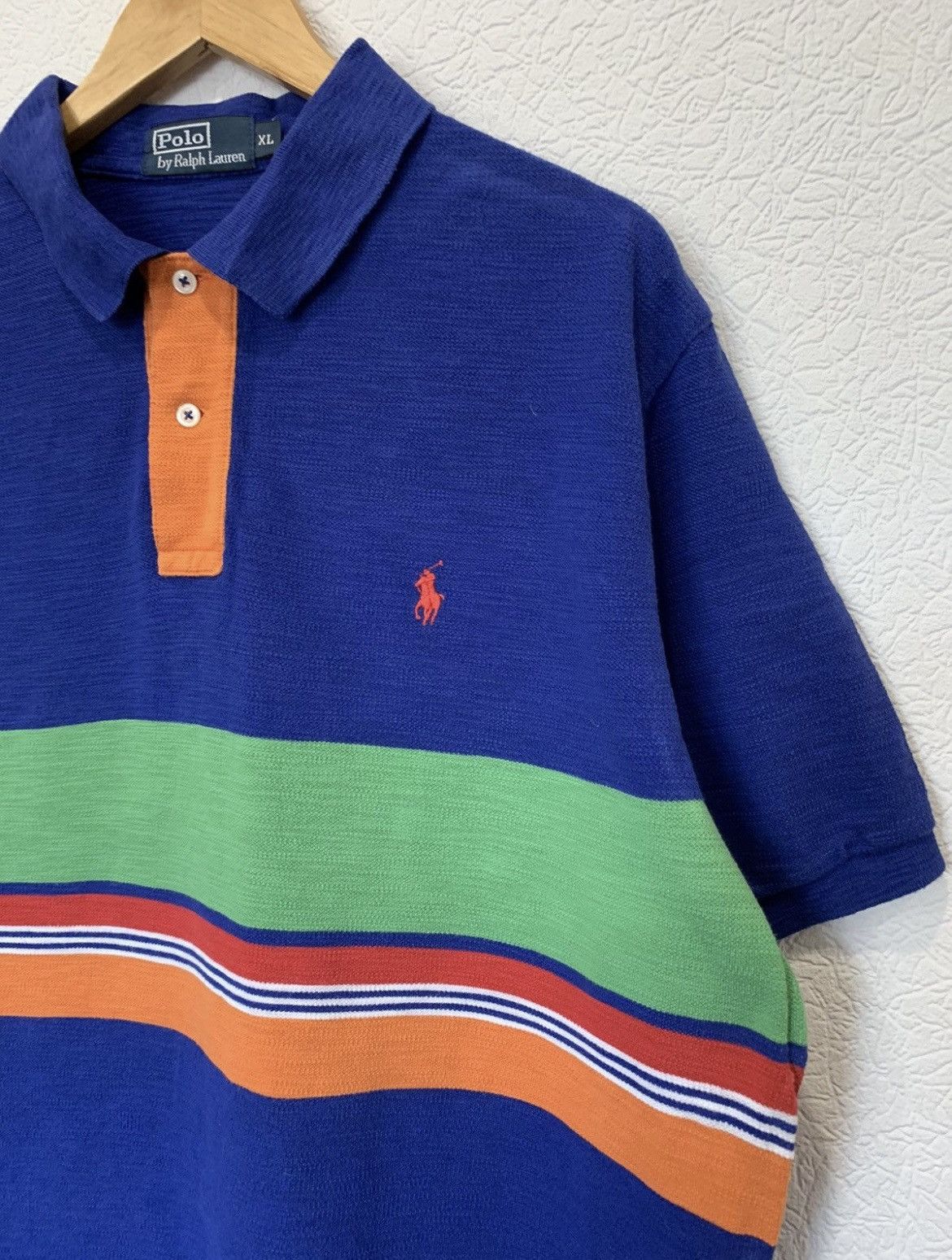 Ralph Lauren Vintage Polo Ralph Lauren Rugby Racing Tee shirt Y2K style Size US XL / EU 56 / 4 - 2 Thumbnail