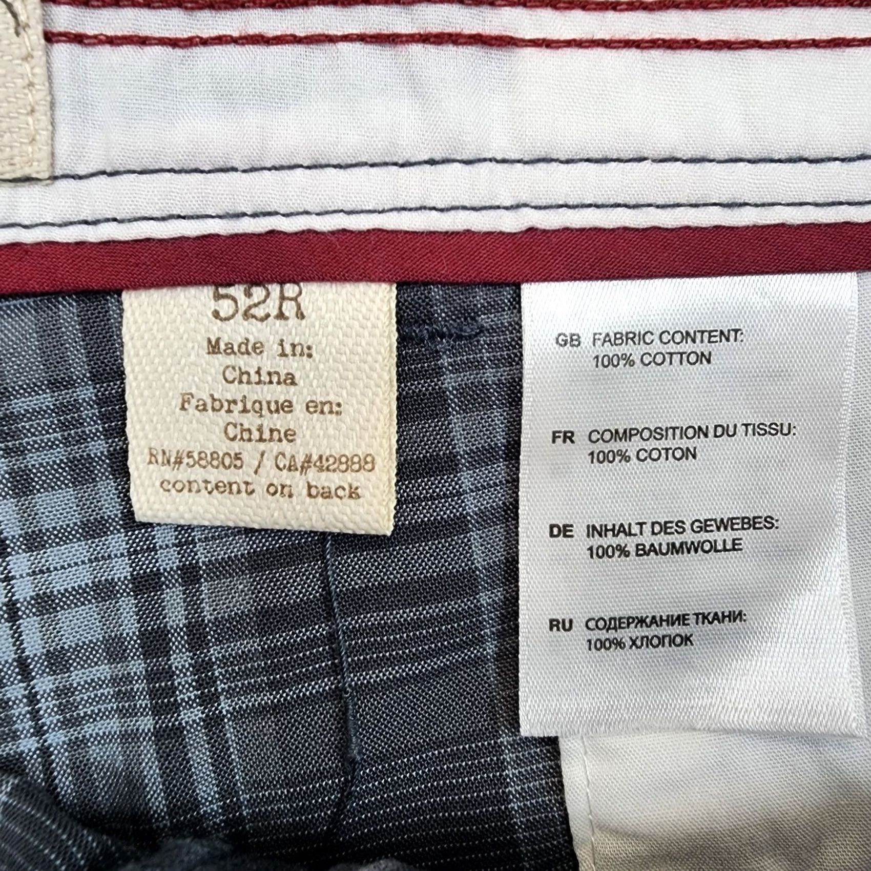 Vintage TRUE NATION Mens Shorts 52R Grey Plaid Chino Preppy Golf 10" Inseam NEW Size US 36 / EU 52 - 4 Thumbnail