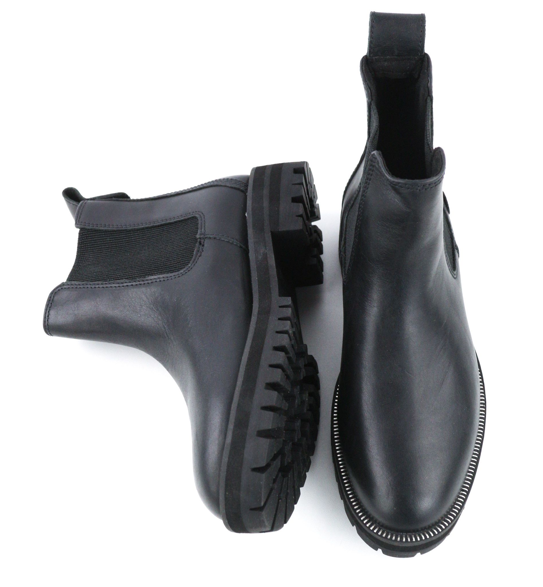 Timberland EU36 Black Logo ReBOTL Leather High Top Boots 79859 Size US 5 / IT 35 - 6 Thumbnail