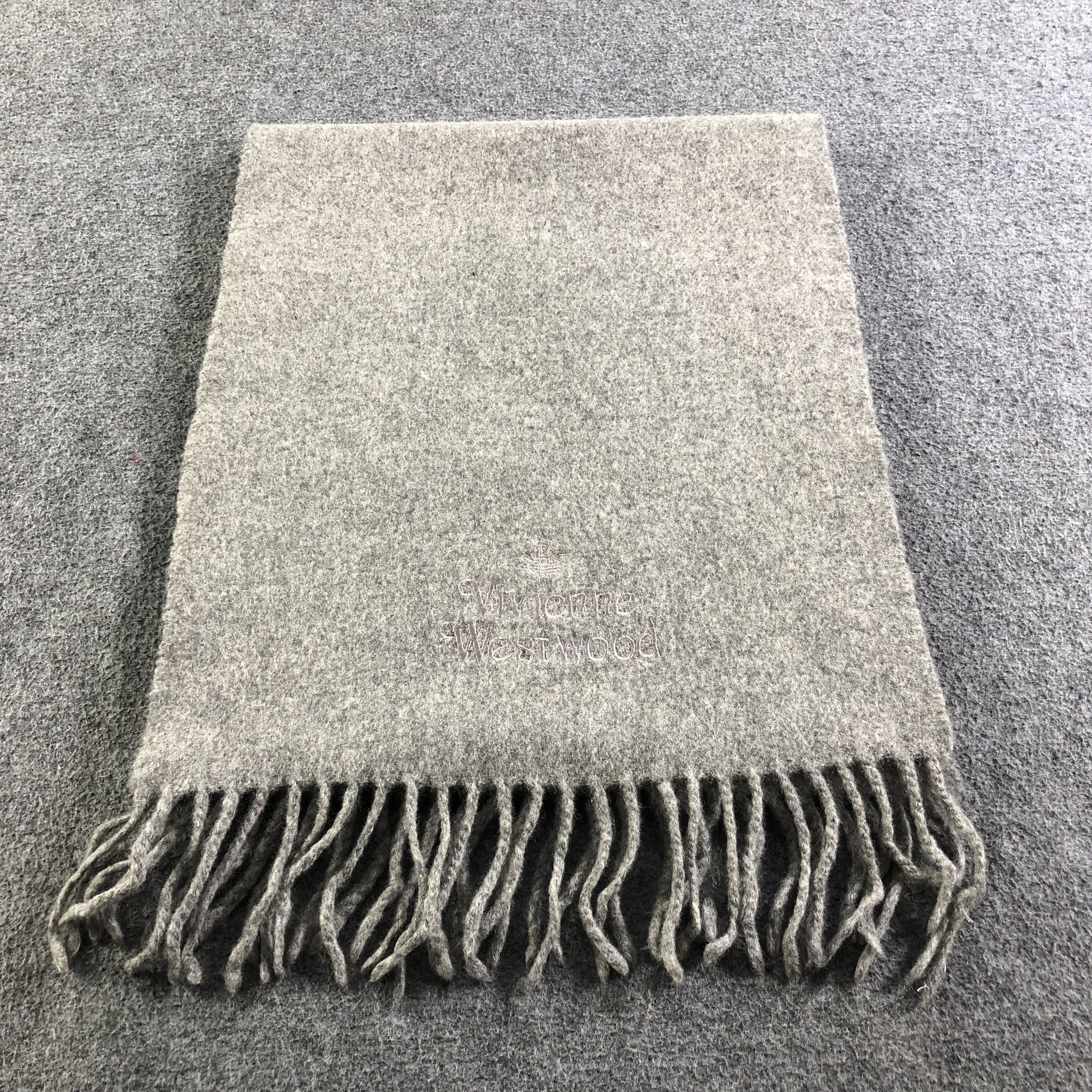 Vivienne Westwood Vivienne Westwood Wool Scarf Muffler V1866 Size ONE SIZE - 2 Thumbnail