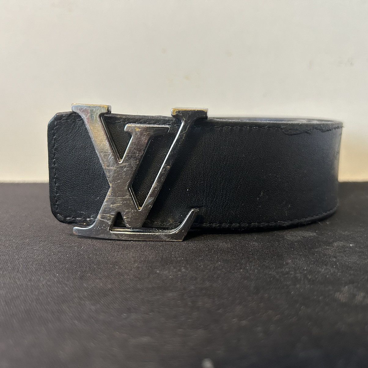 Louis Vuitton Doubled side leather Belt LV Flowergram 30mm Reversible Belt Monogram Canvas  main image 3