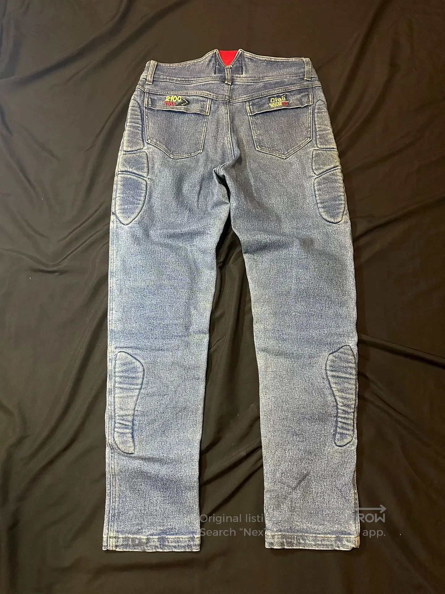 Vintage Vintage Giali Motorcycle Jeans. Size US 32 / EU 48 - 6 Thumbnail