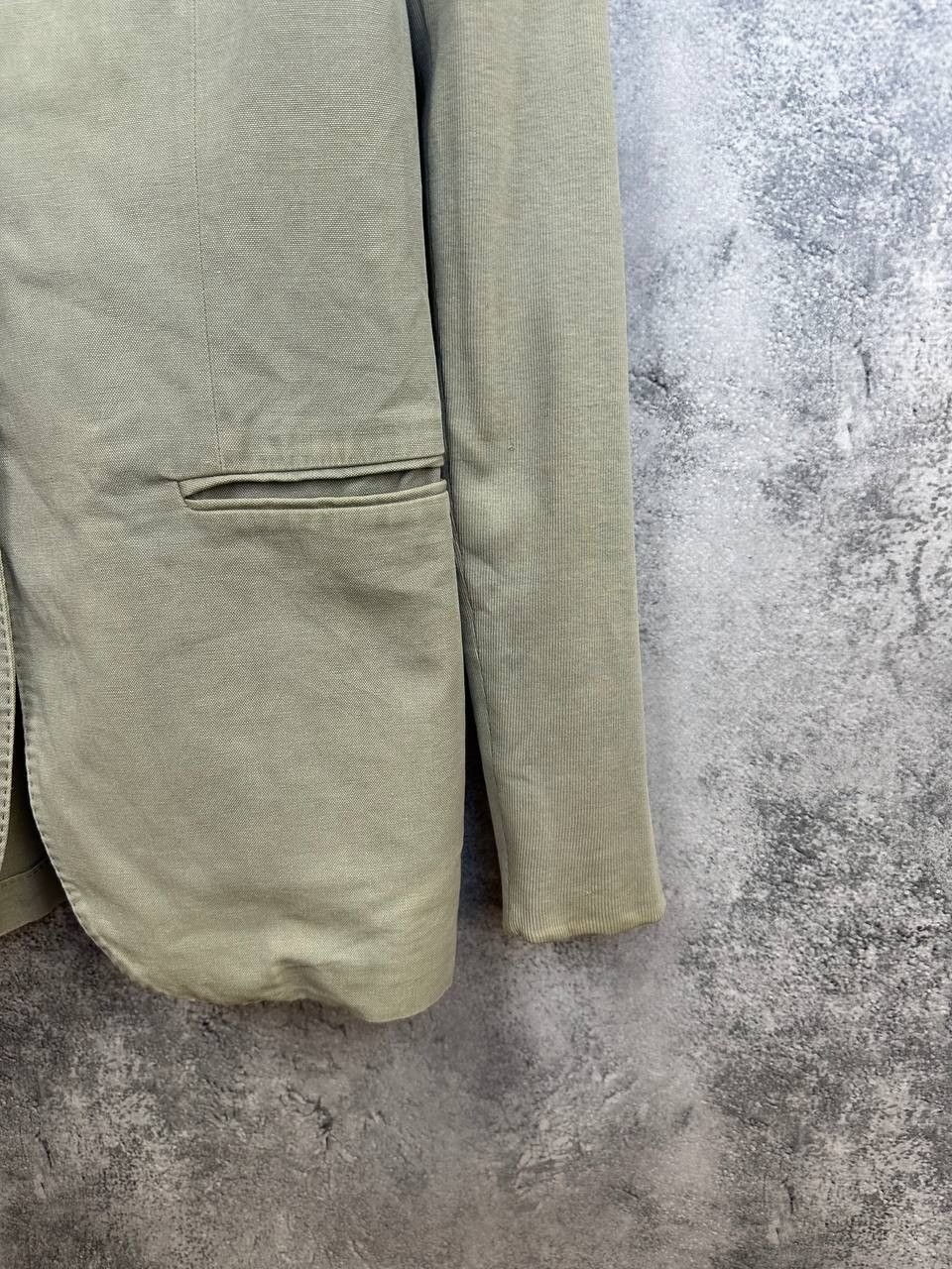 Brunello Cucinelli Brunello Cucinelli Cotton Stretch Blazer Jacket Olive Green Size M / US 6-8 / IT 42-44 - 8 Thumbnail