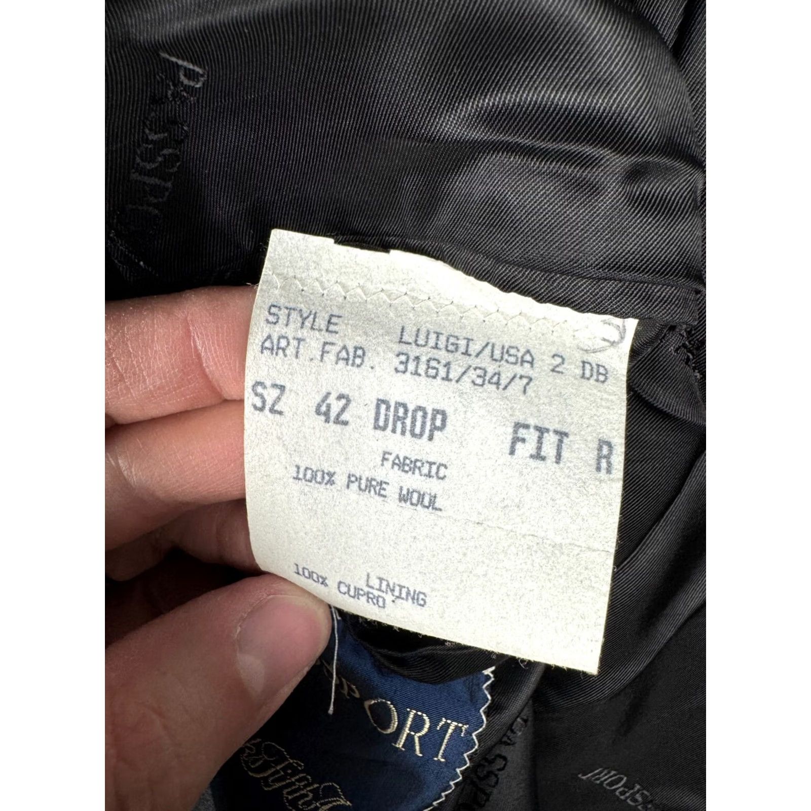 Loro Piana Loro Piana Blazer Jacket Men 42R Gray Pin Stripe 100% Wool Drop Fit Saks 5th Avenue Blazer Mens Regular Chest 42 Gray Pinstripe Wool Jacket Size 42R - 7 Thumbnail