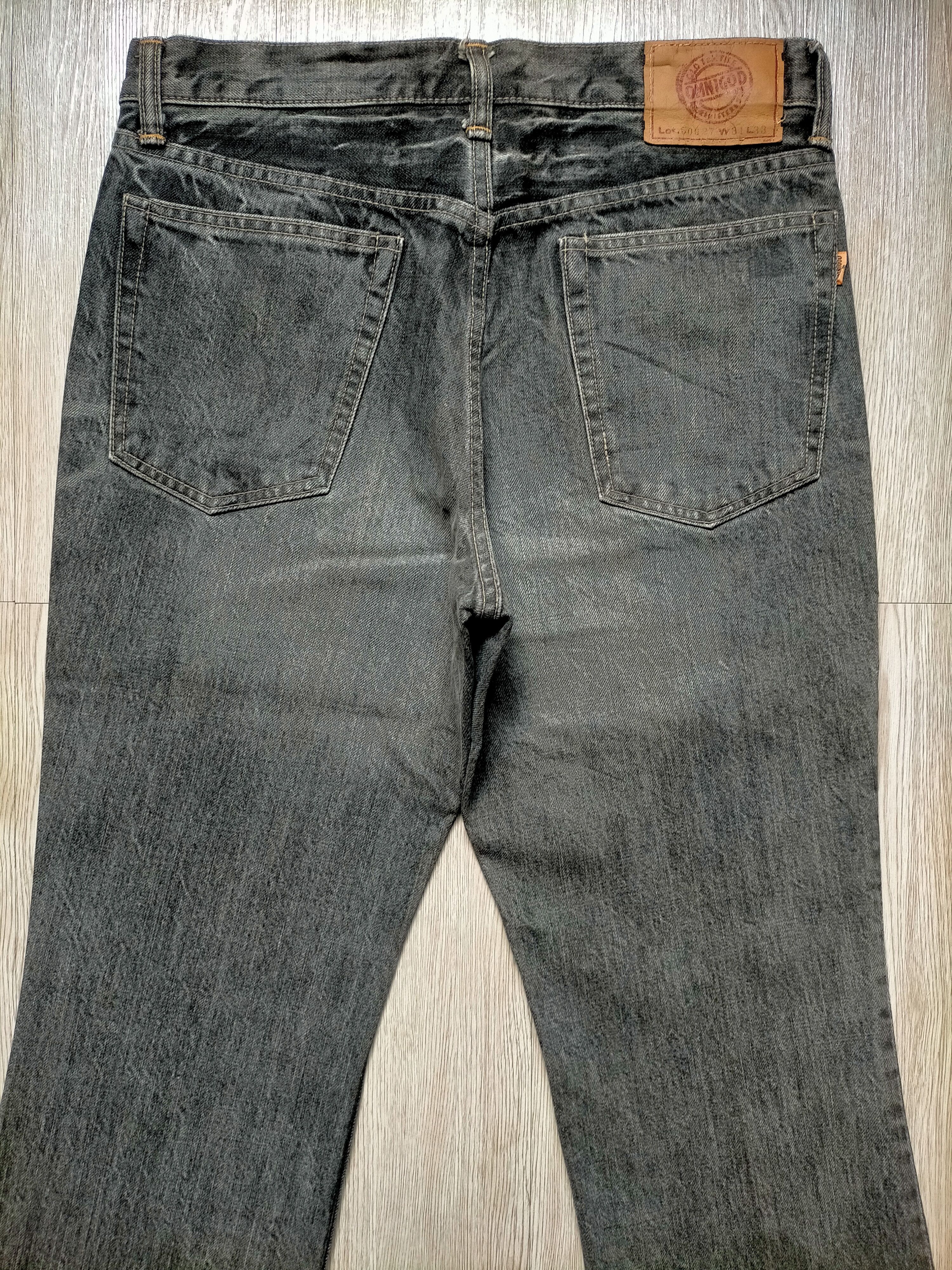 OMNIGOD OMNIGOD Japanese Flare Jeans Boot cut black Denim Size US 31 - 11 Thumbnail