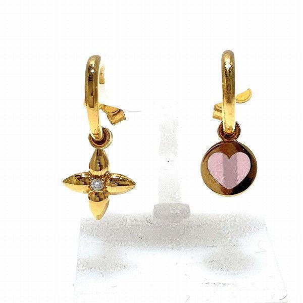 Louis Vuitton Louis Vuitton Louis Vuitton LV Iconic Heart Earrings Metal Earrings M01423 Size ONE SIZE - 1 Thumbnail