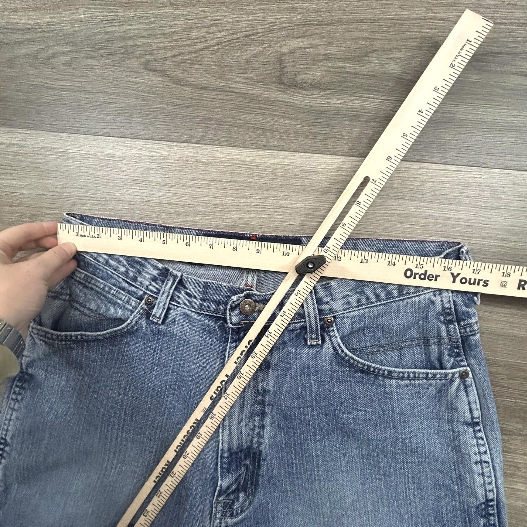 Nautica VINTAGE Nautica Jeans Company Jeans Mens 34x33 Relaxed Straight Leg Denim 90s Size US 34 / EU 50 - 6 Thumbnail