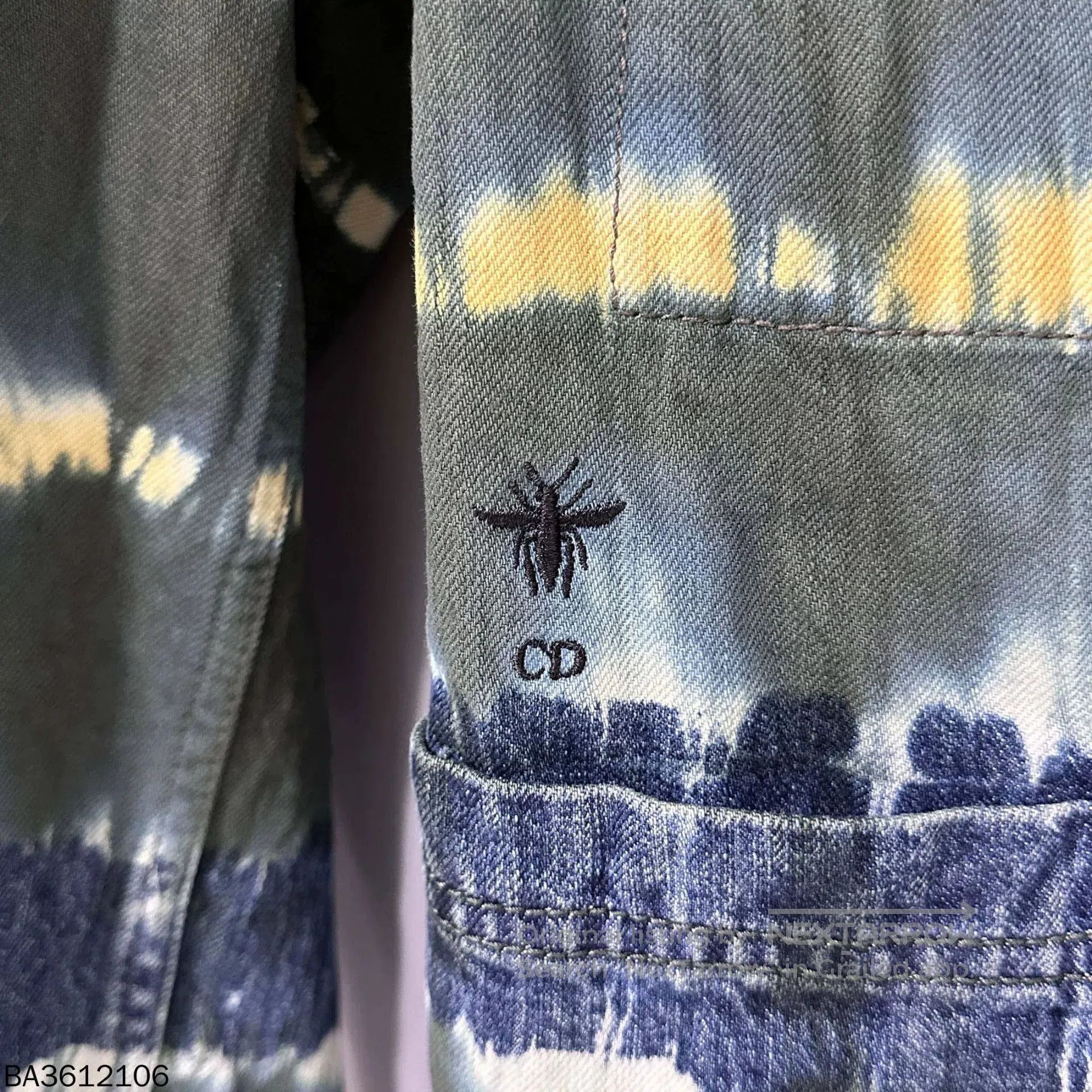 Dior Dior Denim Bee Logo Embroidered Jacket. Size S / US 4 / IT 40 - 3 Thumbnail