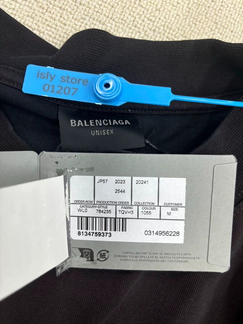 Balenciaga Balenciaga 25ss Racing Logo Short Sleeve Size US M / EU 48-50 / 2 - 4 Thumbnail