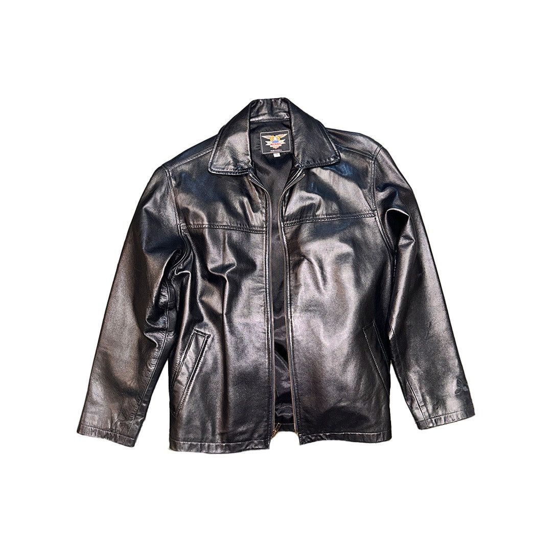 Vintage Vintage Leather “Mitsubishi” Jacket Size US S / EU 44-46 / 1 - 1 Thumbnail