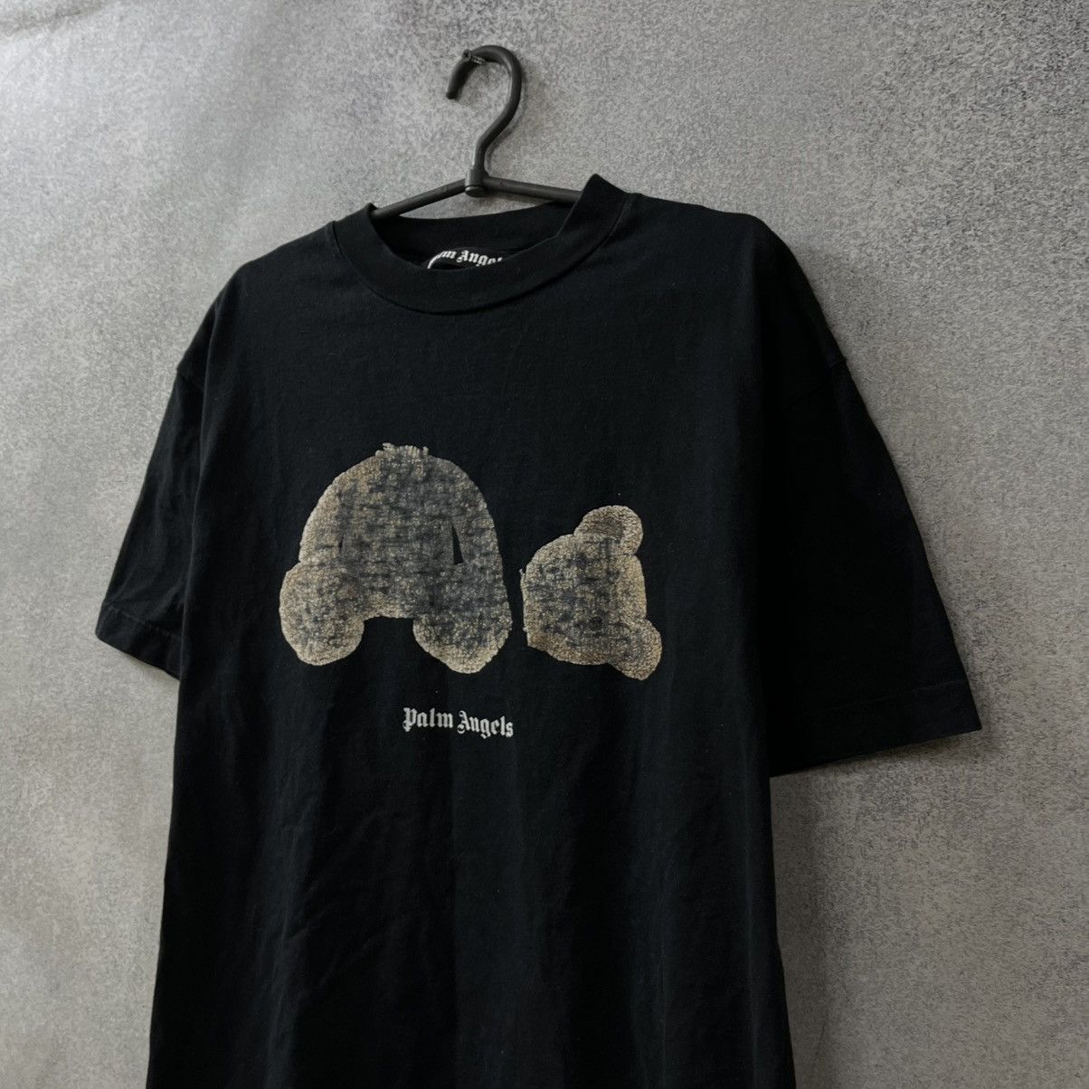Palm Angels Palm Angels Teddy Bear t shirt big logo Size US L / EU 52-54 / 3 - 2 Thumbnail