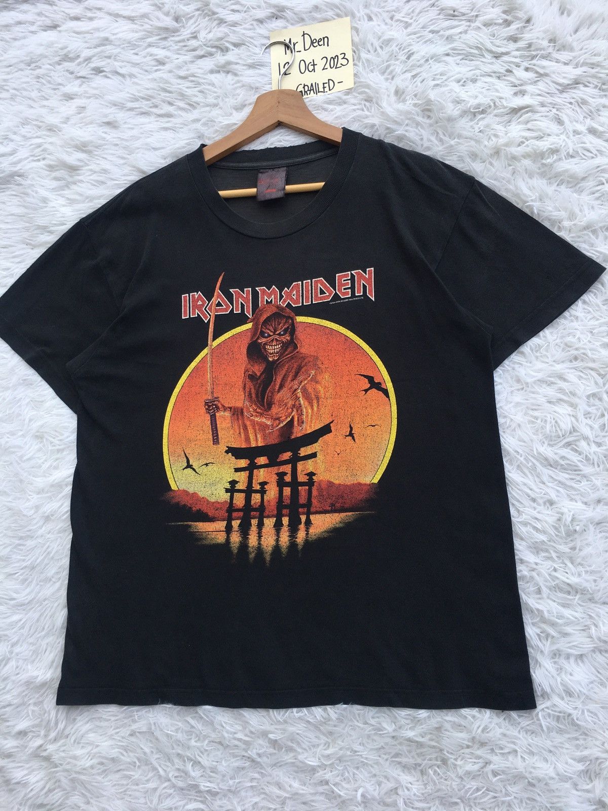 Band Tees Rare Vintage Dance of Death World Tour 2004 Iron Maiden Tee Size US L / EU 52-54 / 3 - 3 Thumbnail