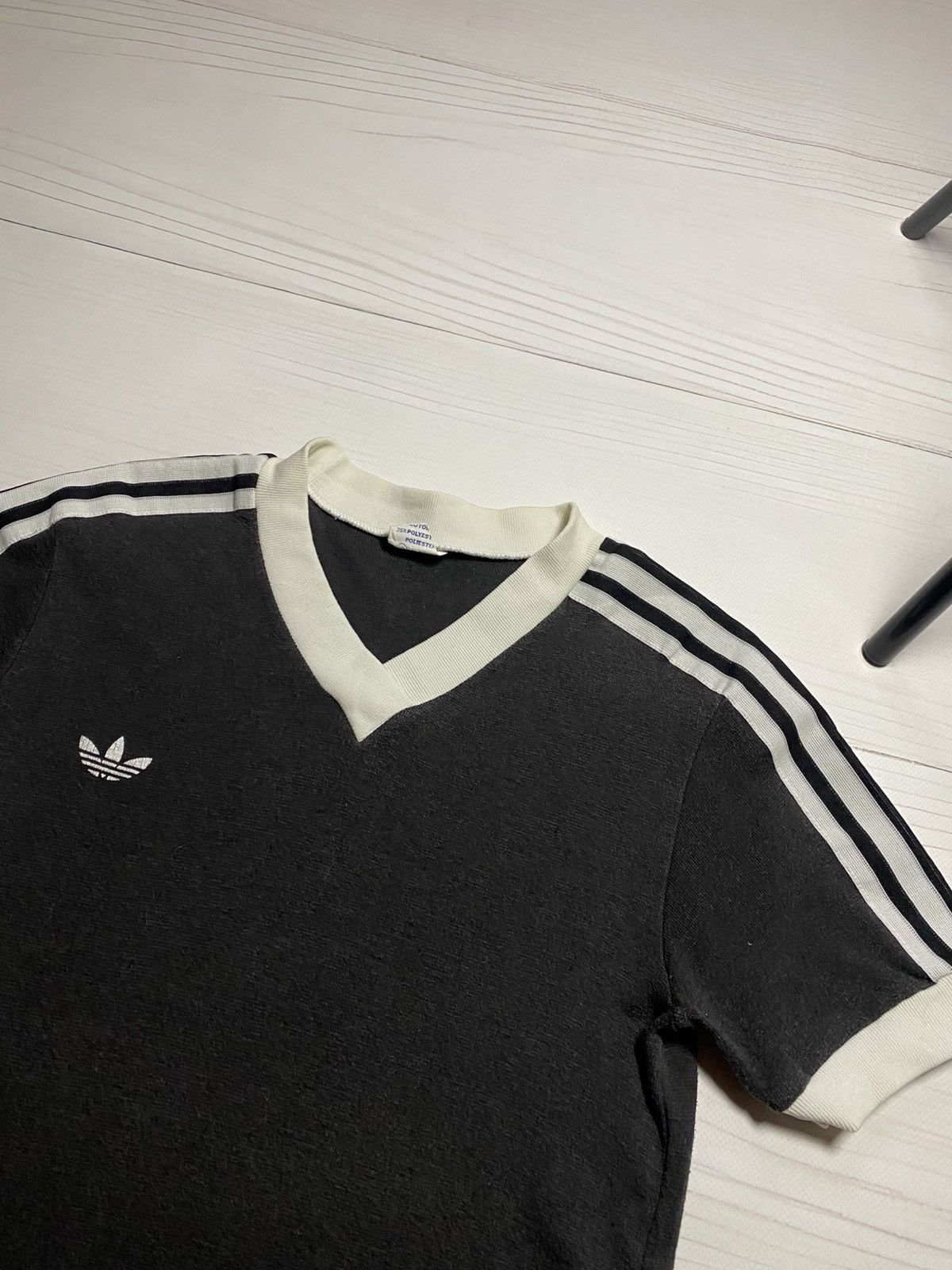 Adidas Vintage Retro 70’s/80’s Adidas Training Trefoil t shirt Size US S / EU 44-46 / 1 - 5 Thumbnail