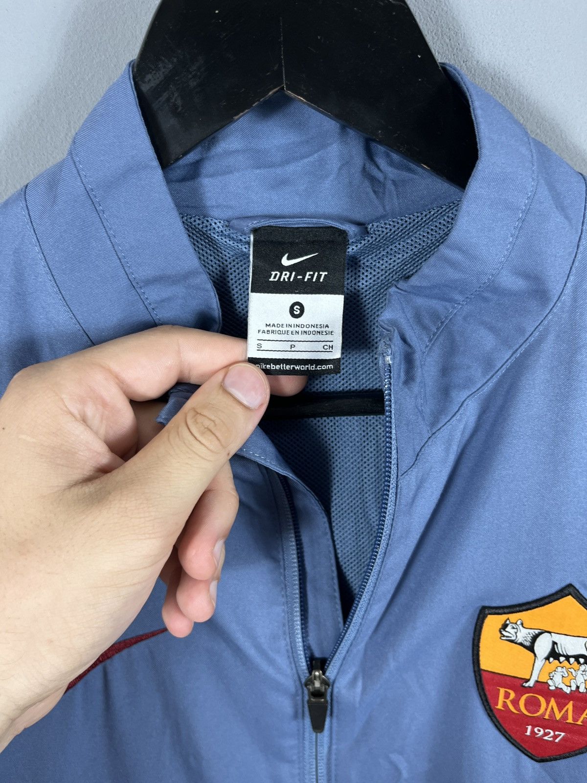 Nike Vintage Nike A.S. Roma Men's Dry Squad Drill Training Size US S / EU 44-46 / 1 - 5 Thumbnail