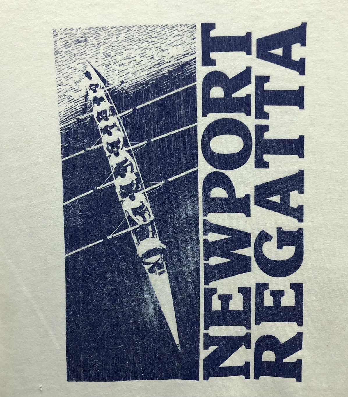 Vintage Vintage Anvil Newport 1993 Regatta Made In Usa Shirt Size US L / EU 52-54 / 3 - 3 Thumbnail