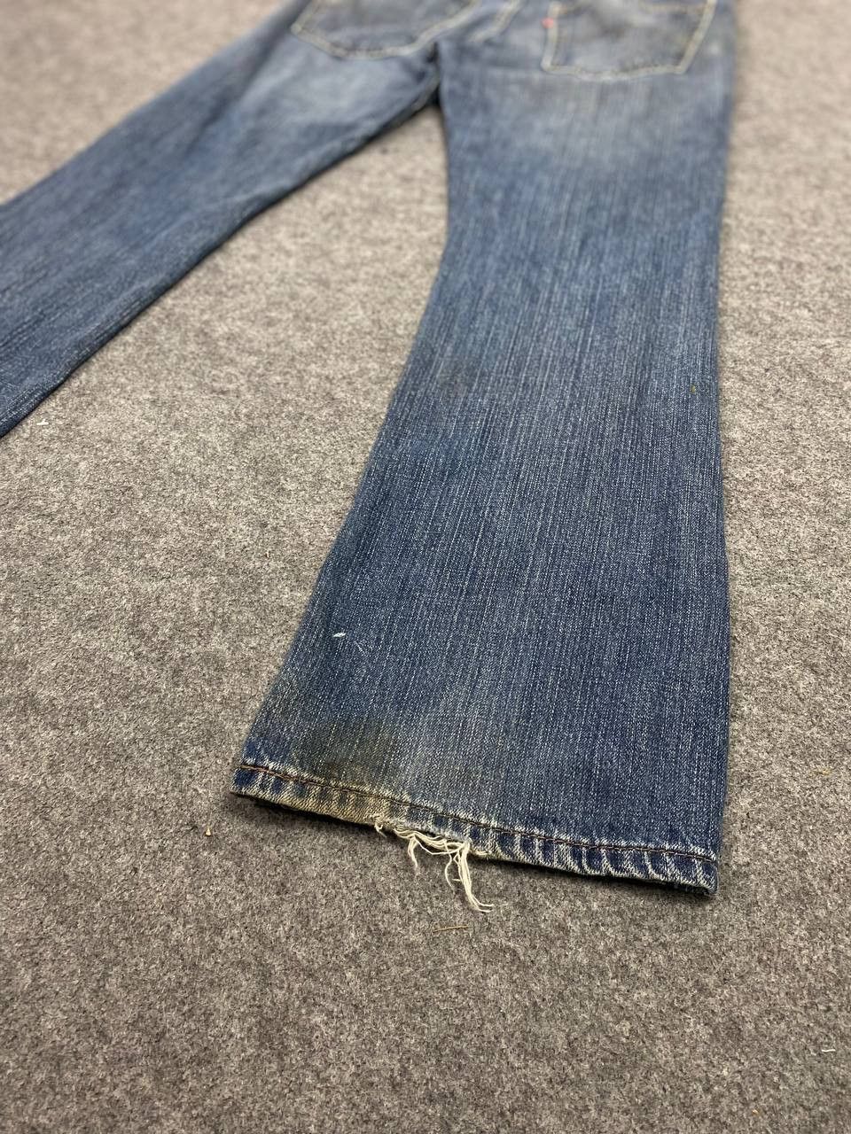 Levi's levis 527 bootcut flare denim nice design Size US 35 - 6 Thumbnail