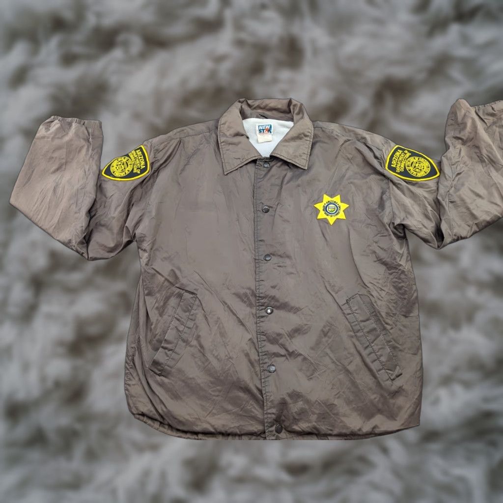 Vintage New Star Jacket Mens M Beige Windbreaker Water Resistant Regular Size US M / EU 48-50 / 2 - 1 Thumbnail